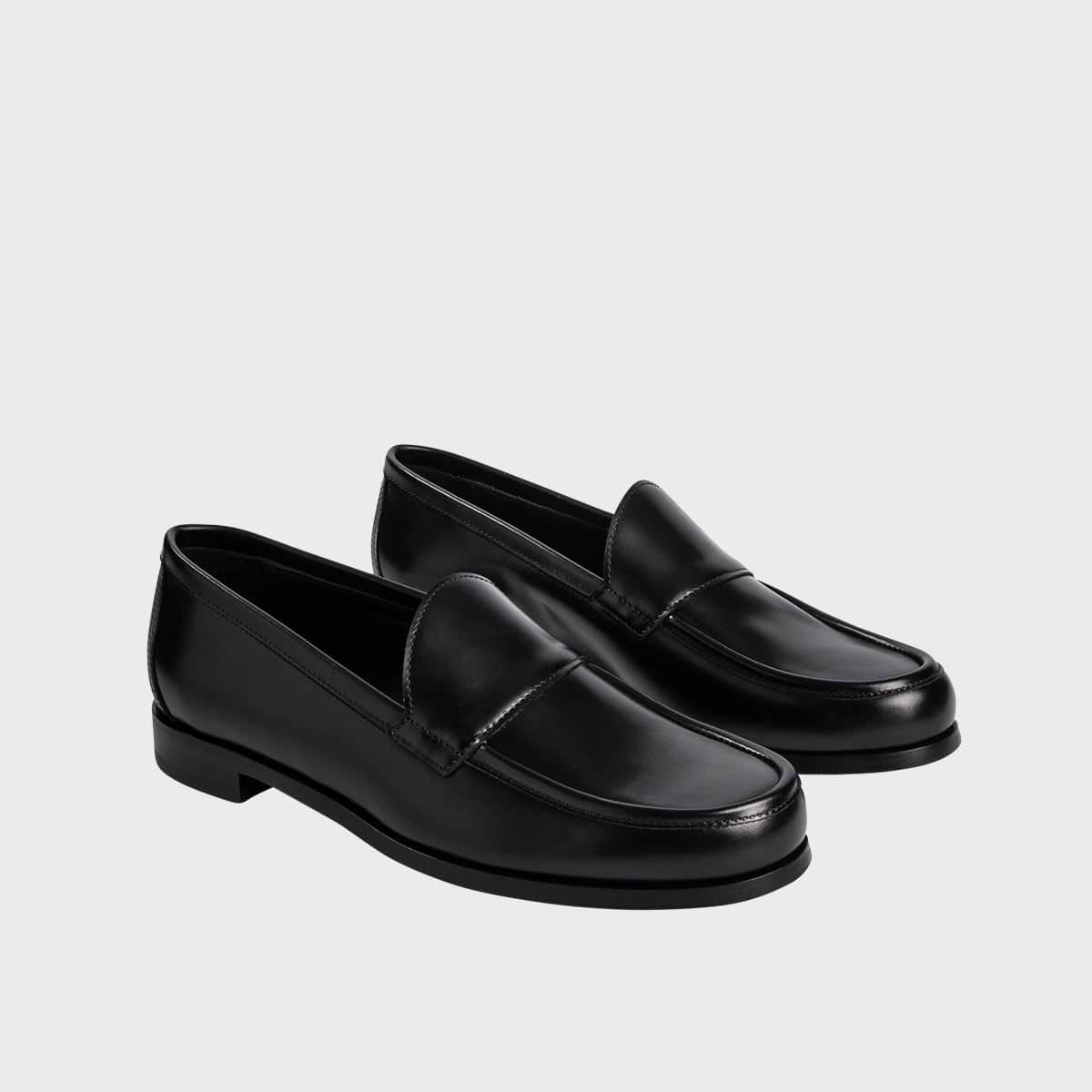 Pierre Hardy HARDY LOAFER, black calfskin, view 4