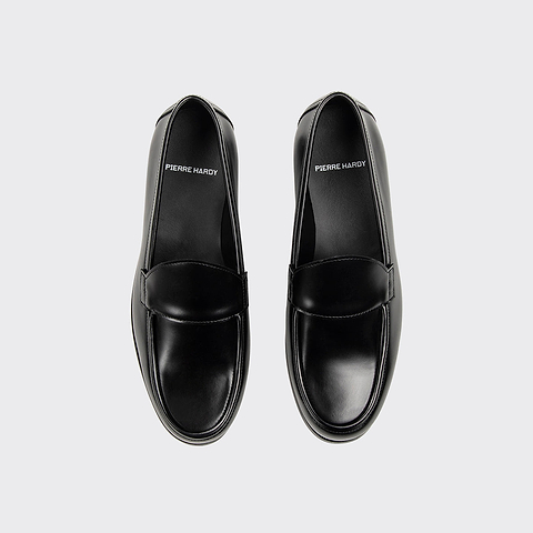 Pierre Hardy HARDY LOAFER, black calfskin, view 2