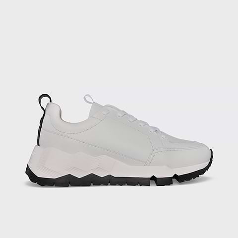 Pierre Hardy STREET LIFE SNEAKERS, white calfskin
