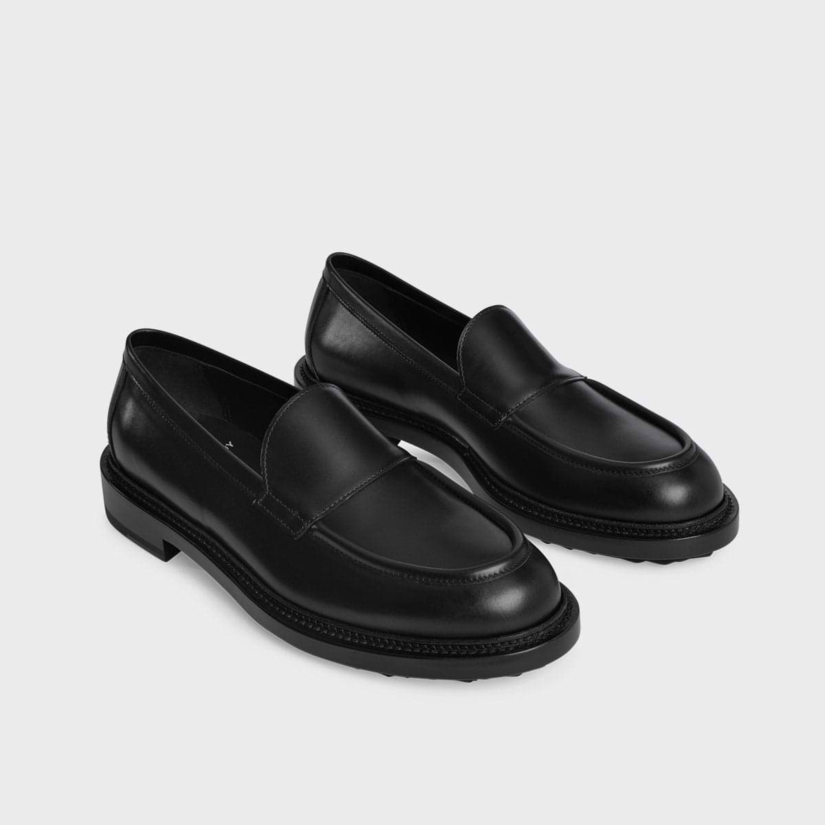 Pierre Hardy JOHN LOAFER, black calfskin, view 6