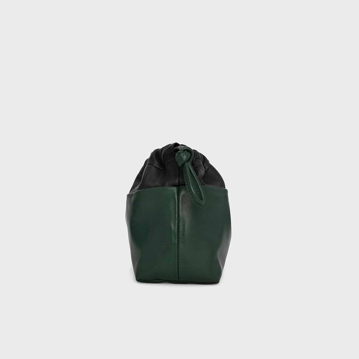 Pierre Hardy TWIN CLUTCH, green calfskin and black lambskin, view 6