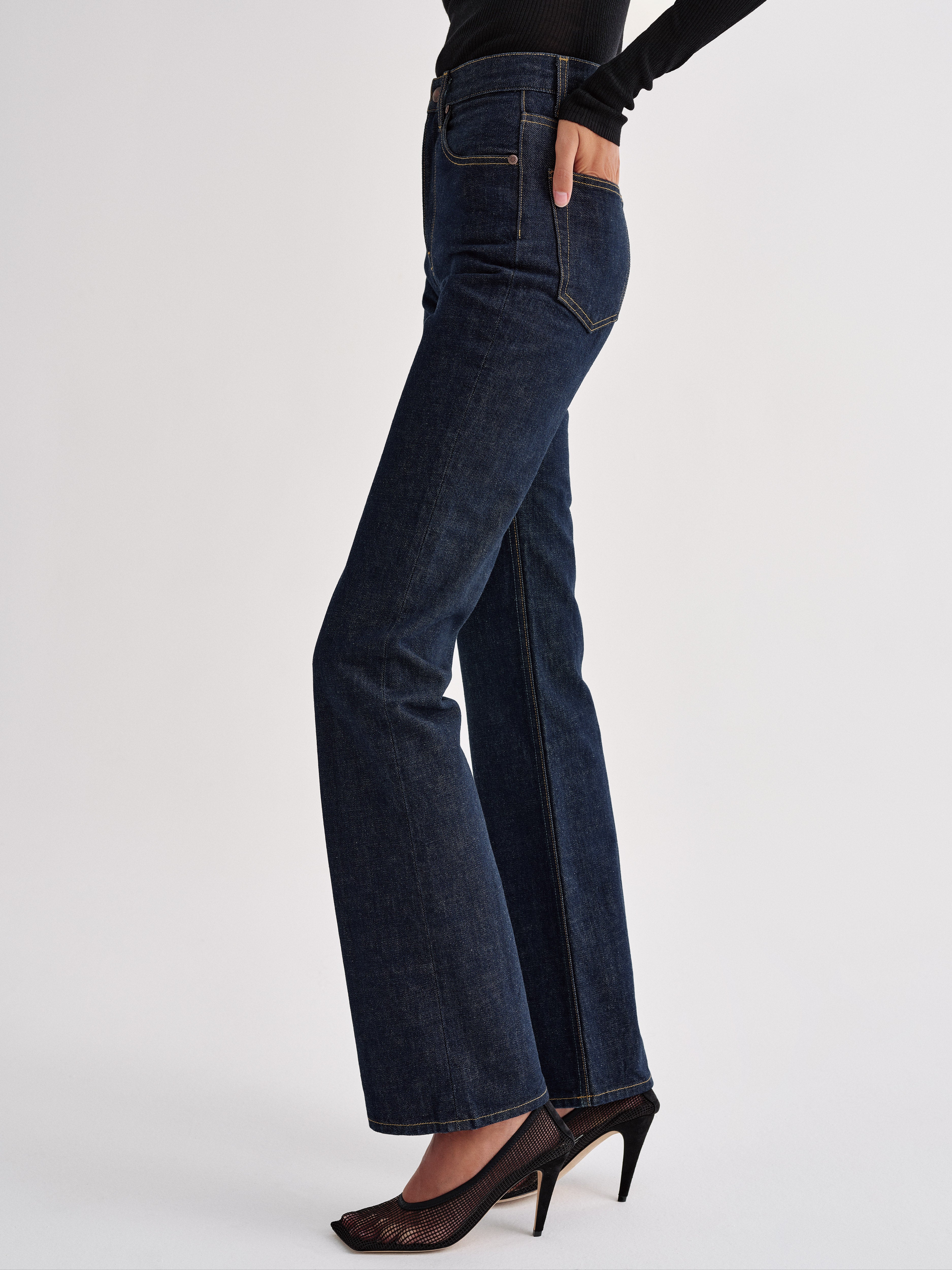 Brontë Jean in Rigid Denim