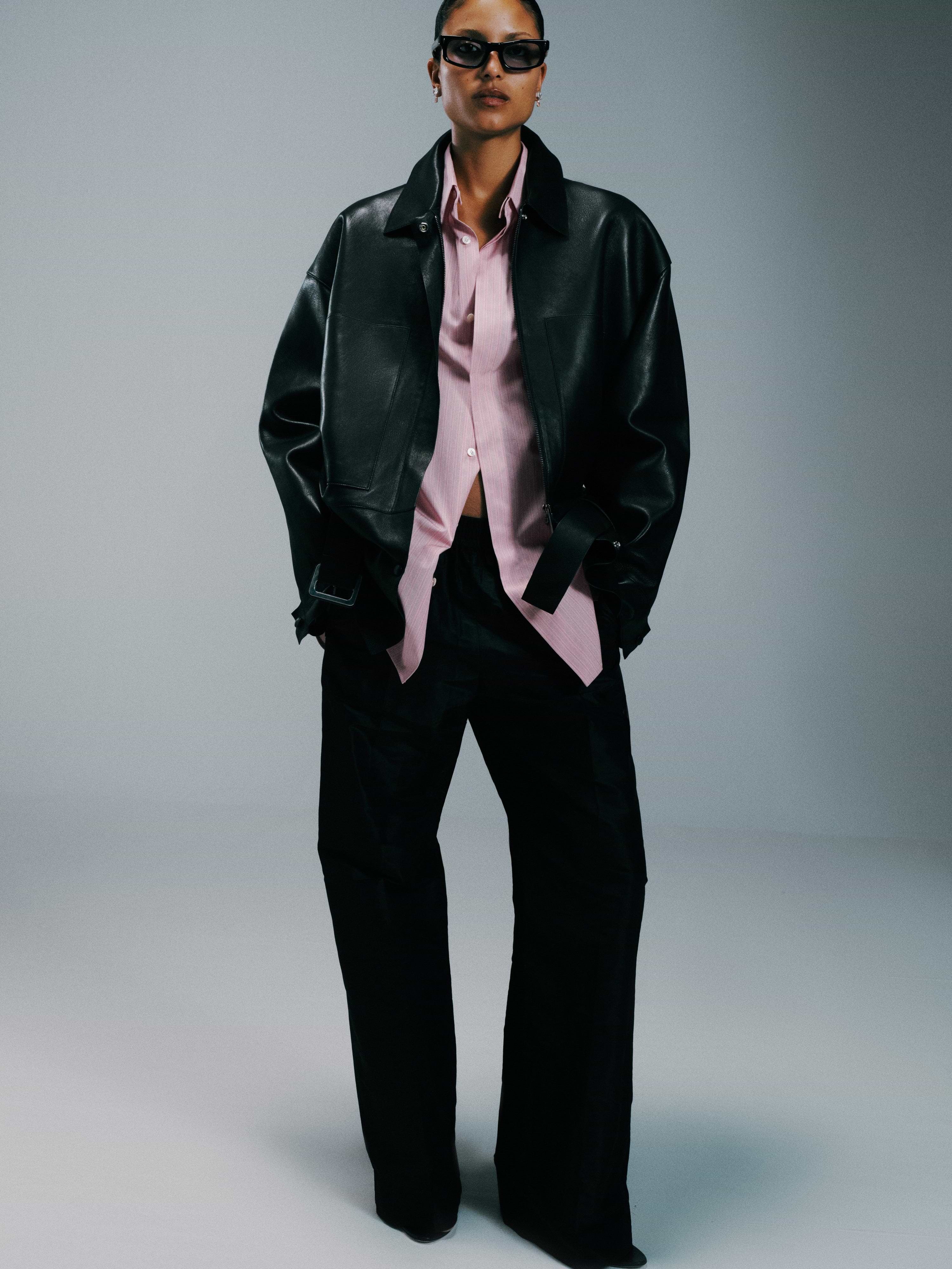 Flint Jacket in Leather