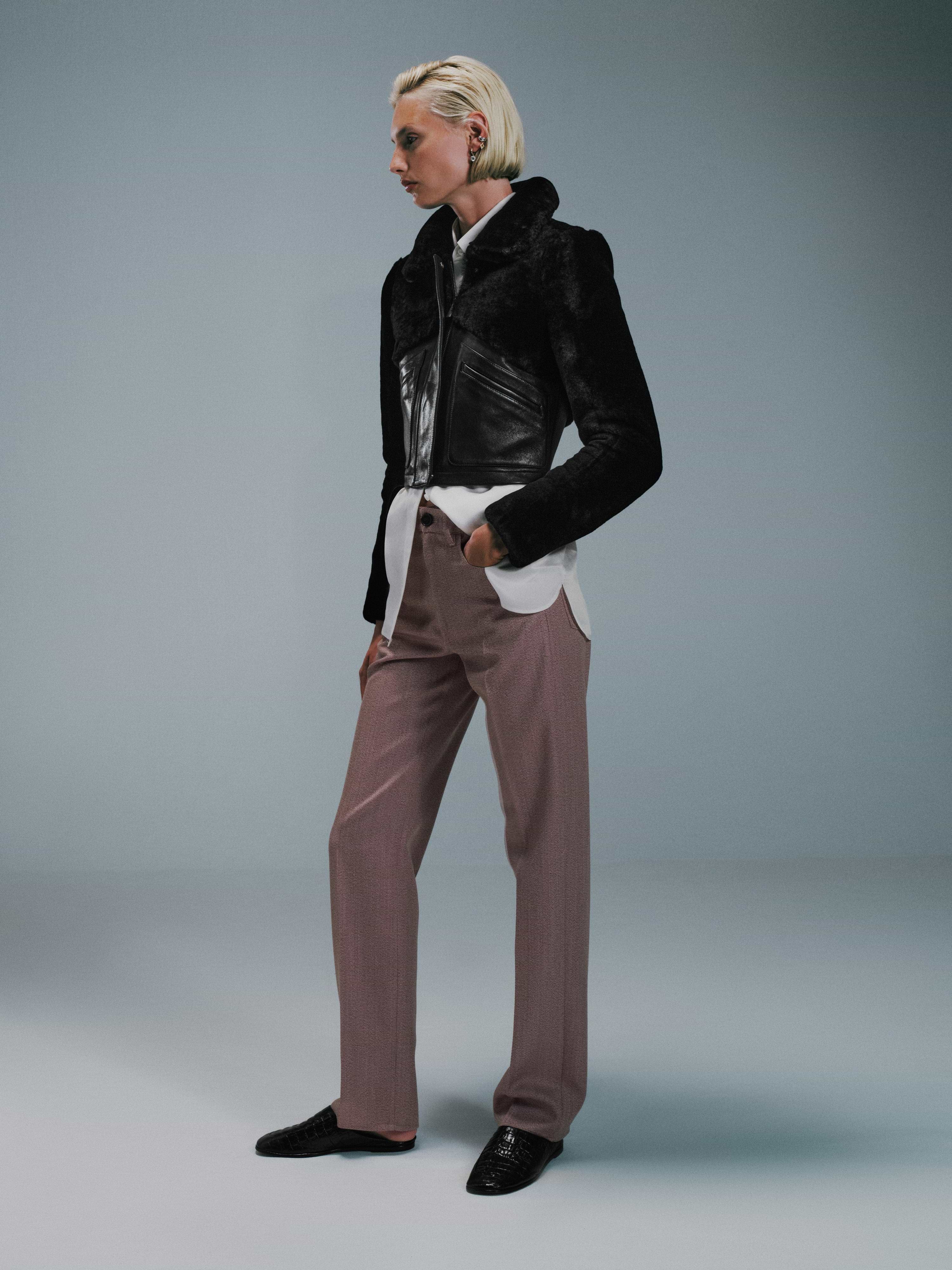 Reese Pant in Wool Viscose