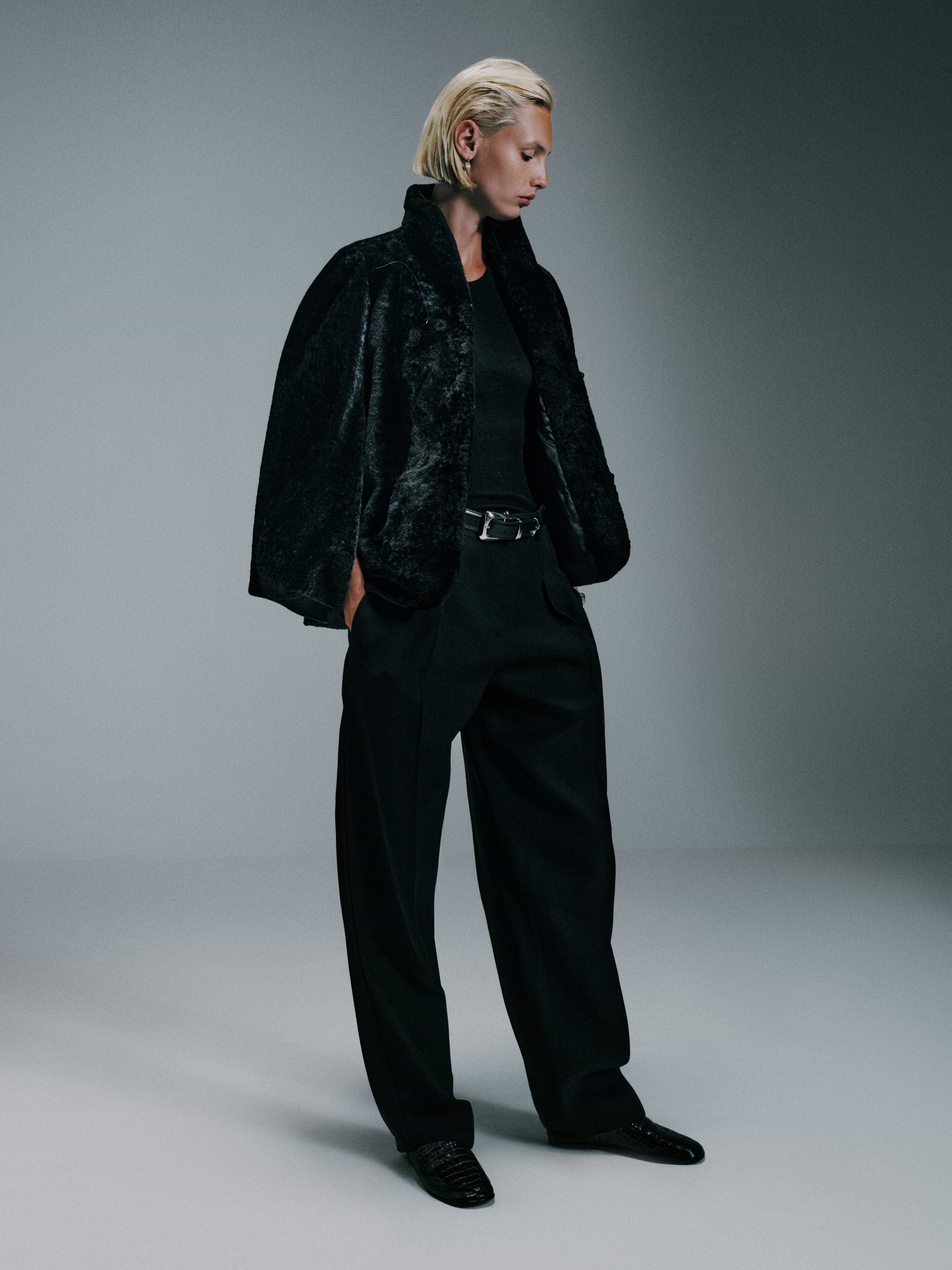 Danika Trouser in Viscose Silk