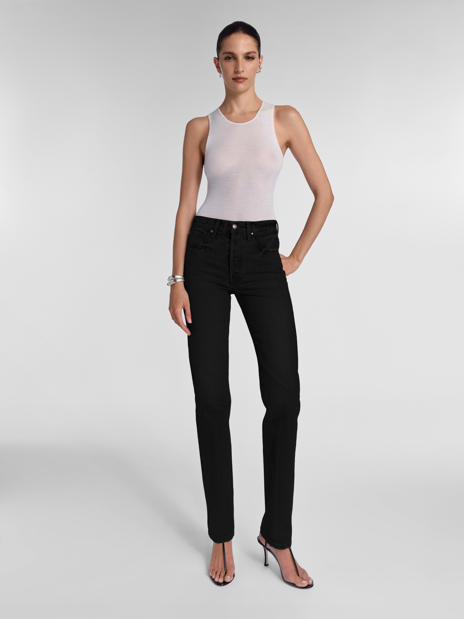 Orwell Jean in Rigid Denim