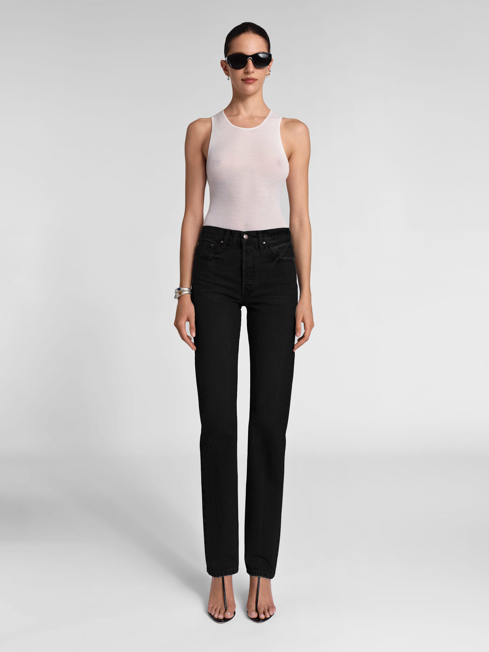 Orwell Jean in Rigid Denim