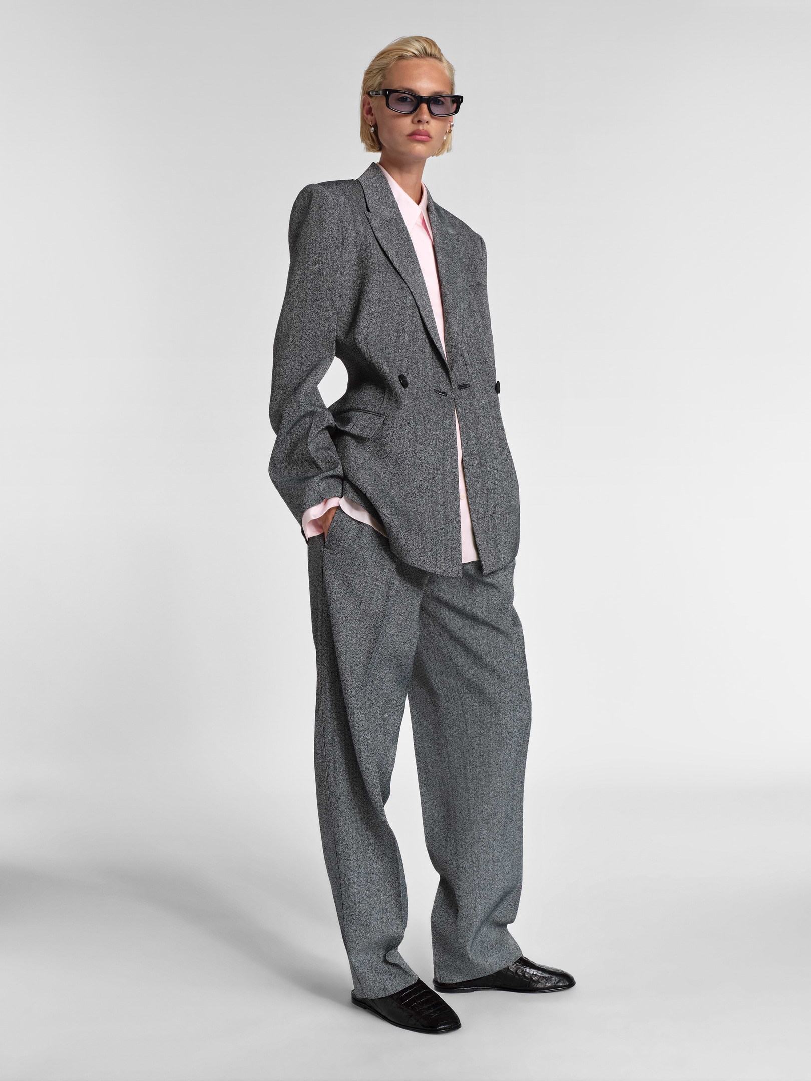 Gallo Blazer in Viscose Silk