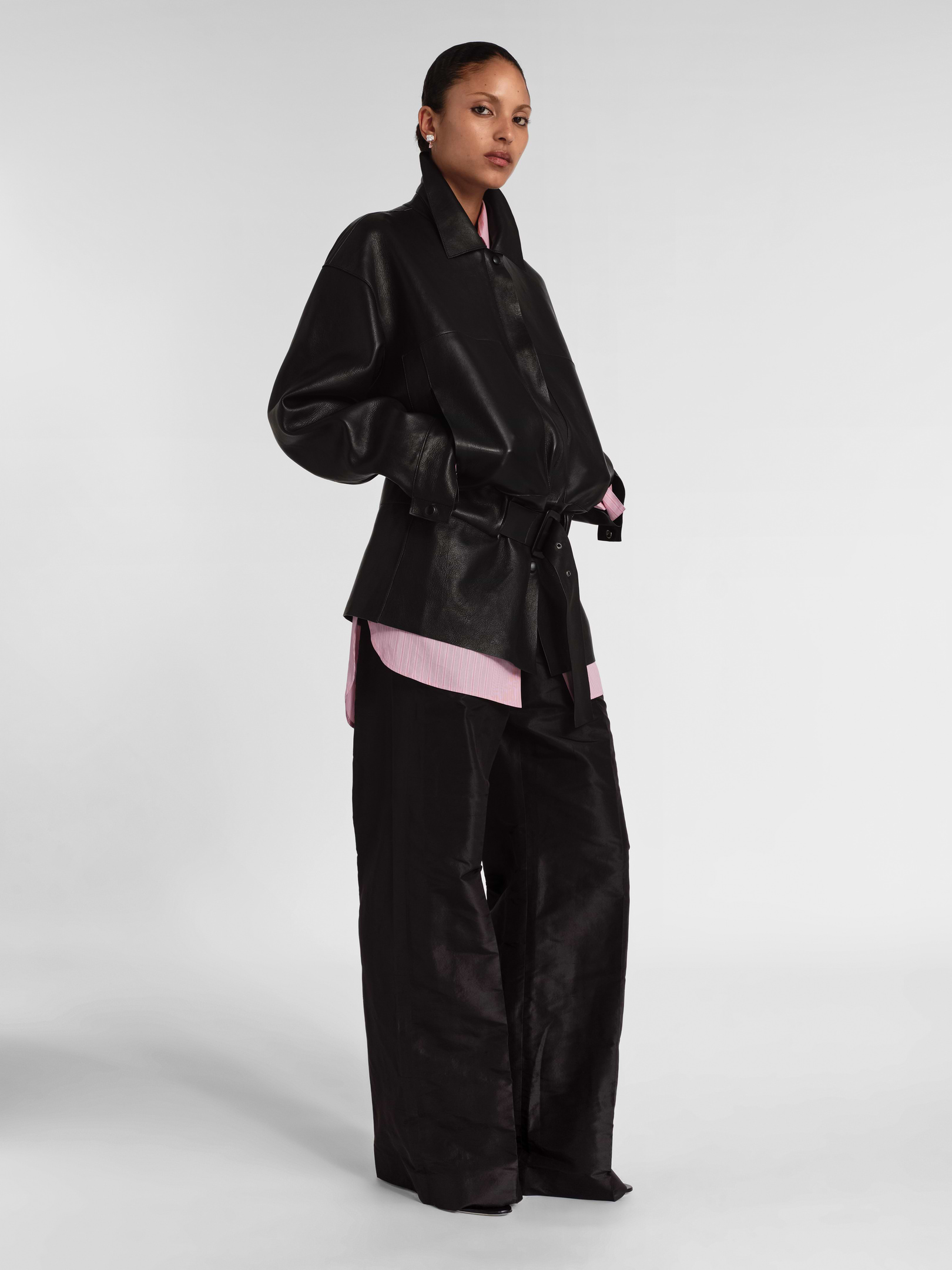 Flint Jacket in Leather