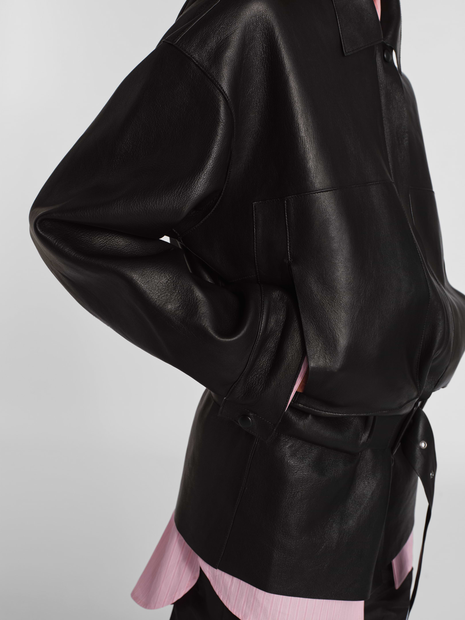 Flint Jacket in Leather
