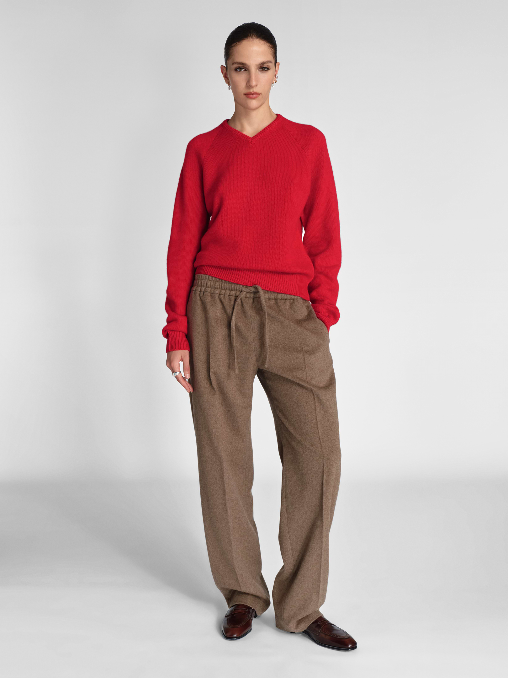 Elara Sweater in Wool Cashmere