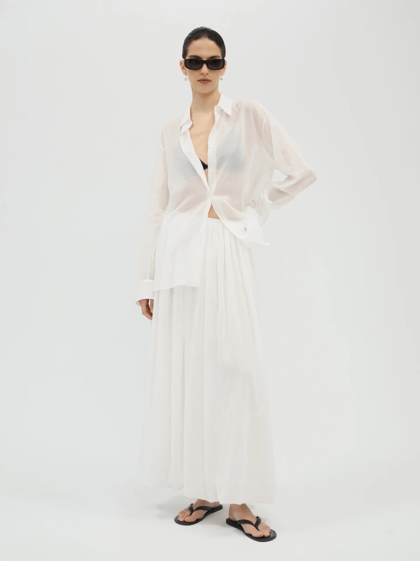Lenara Skirt in Cotton - AFLALO