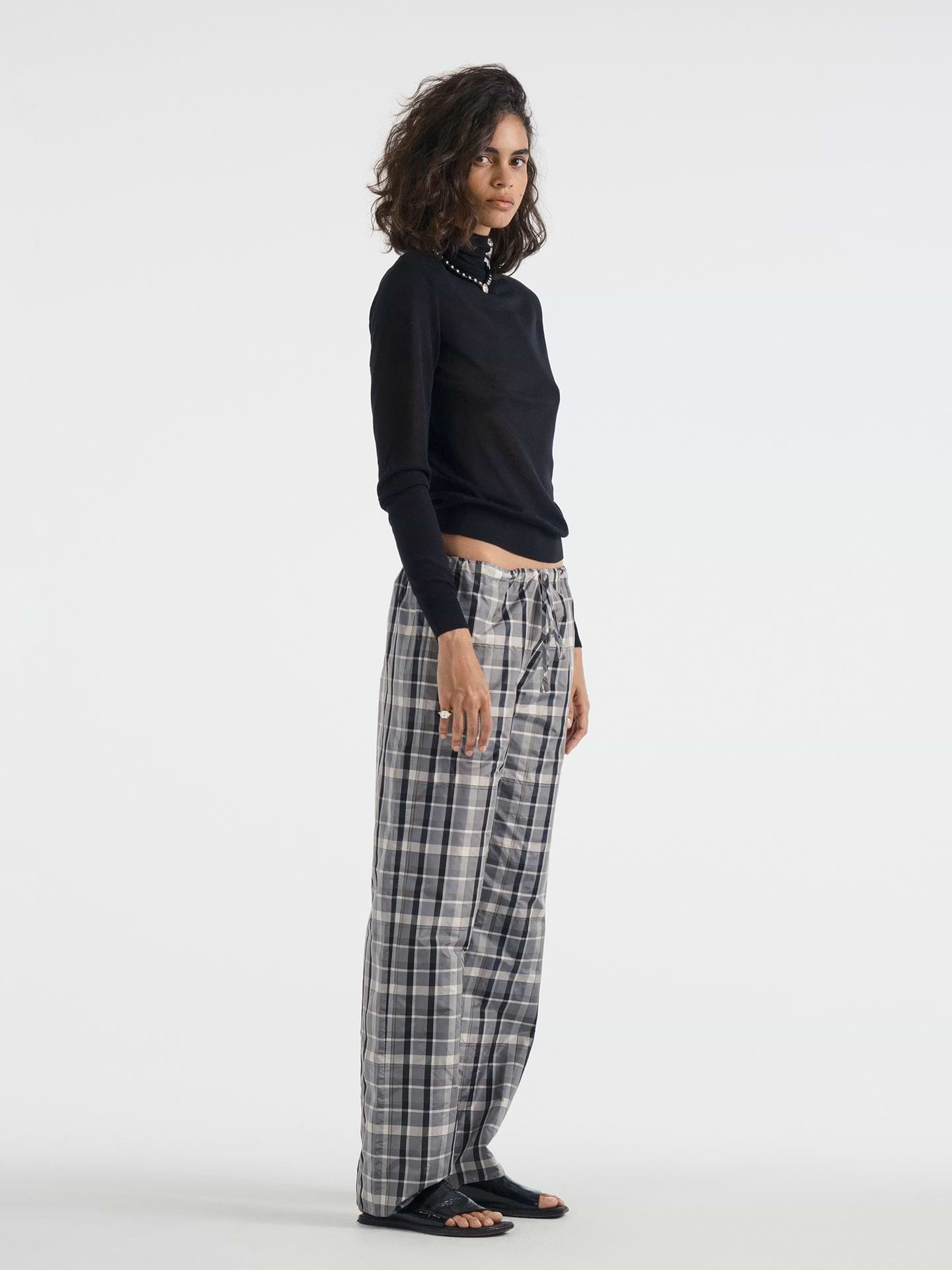 Byron Pant in Silk - AFLALO
