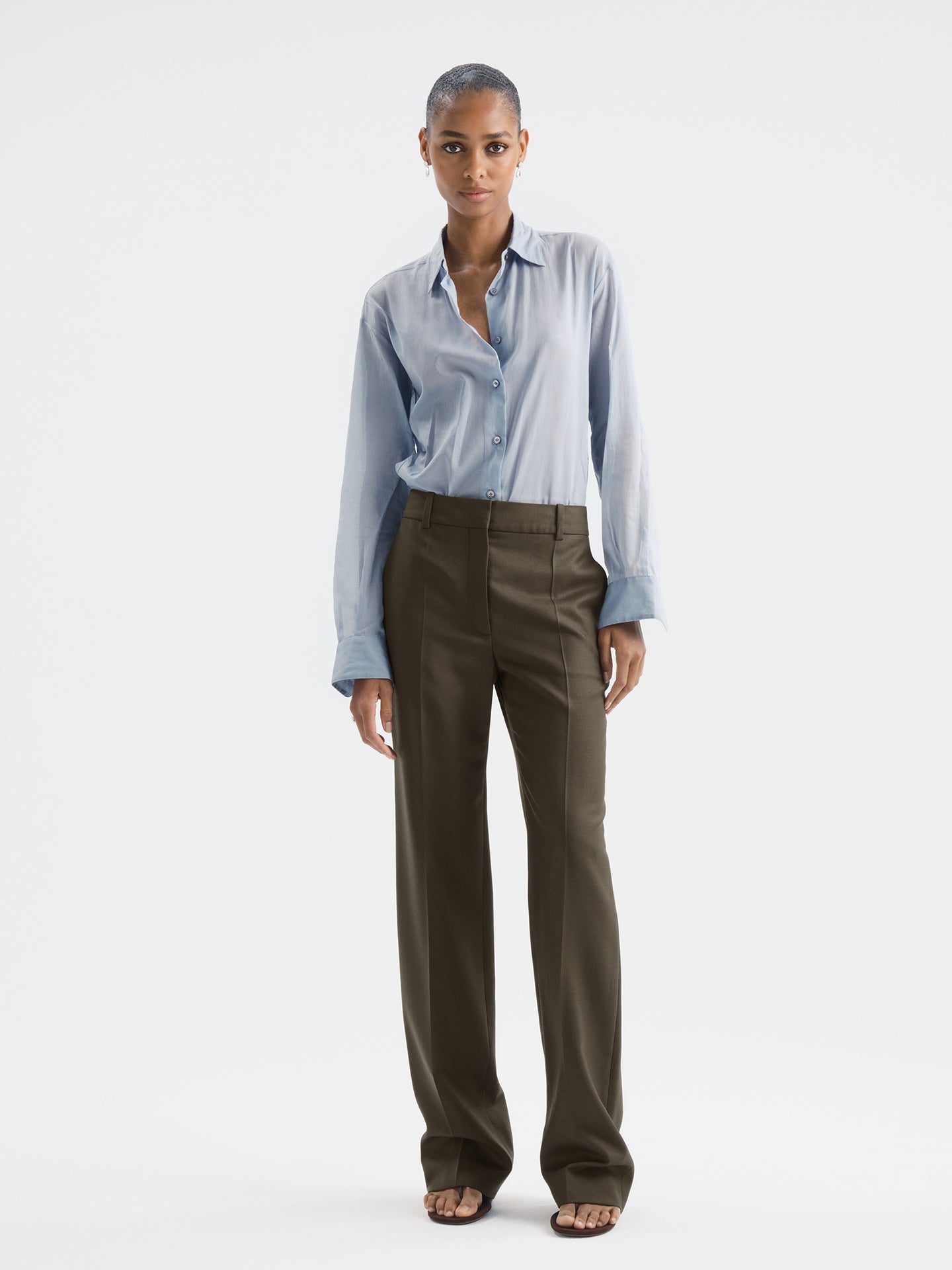 Ghai Pant in Wool - AFLALO