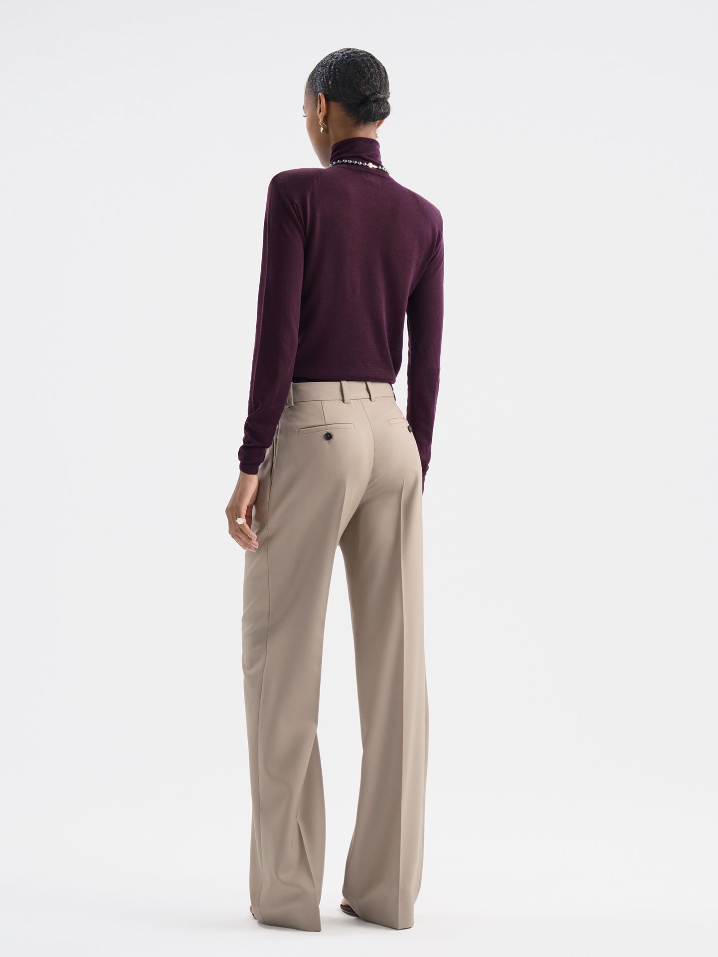 Tarlan Pant in Wool - AFLALO