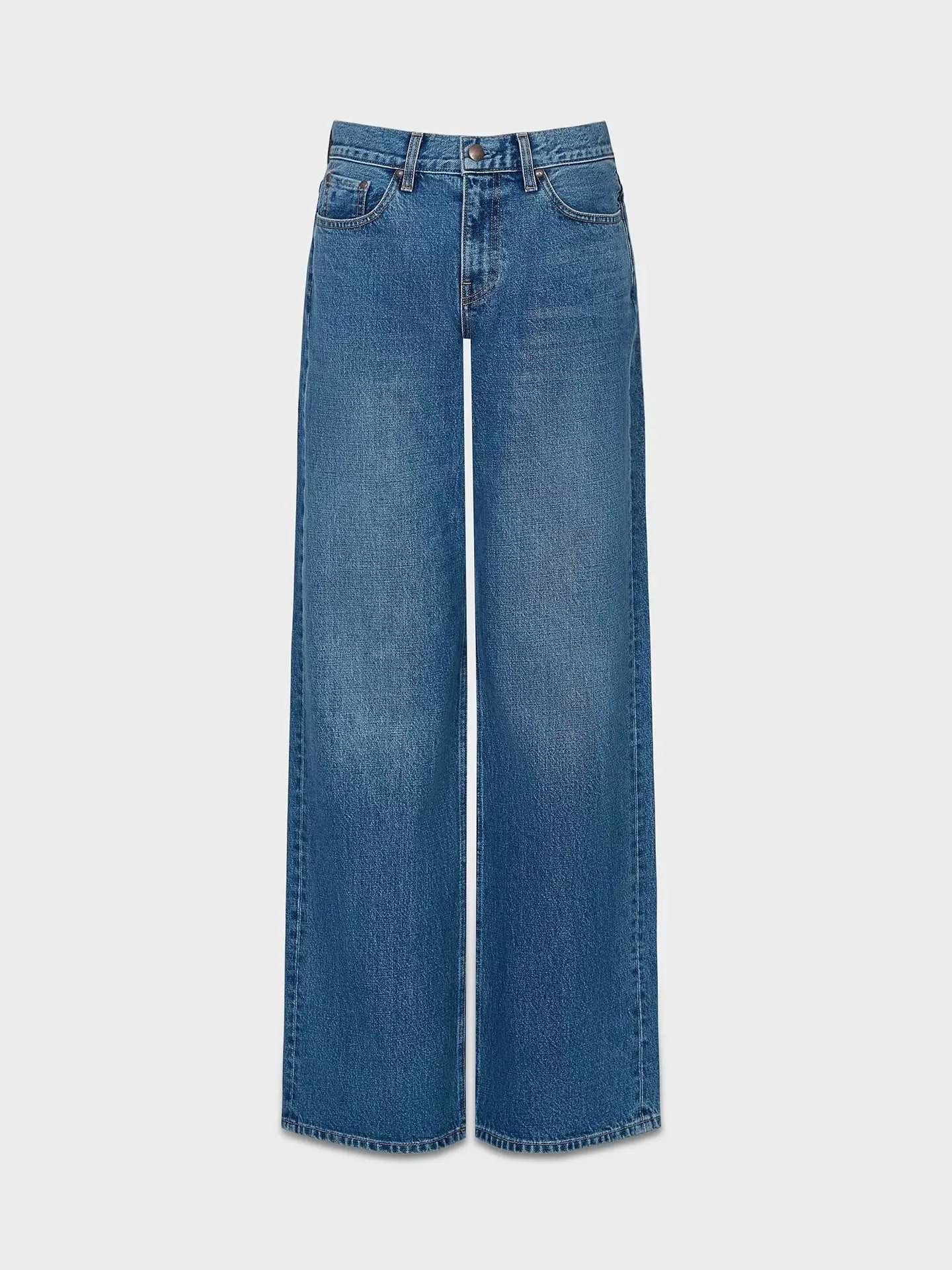 AFLALO Rhys Jean – Blue Hour Rigid Denim - Ghost Front