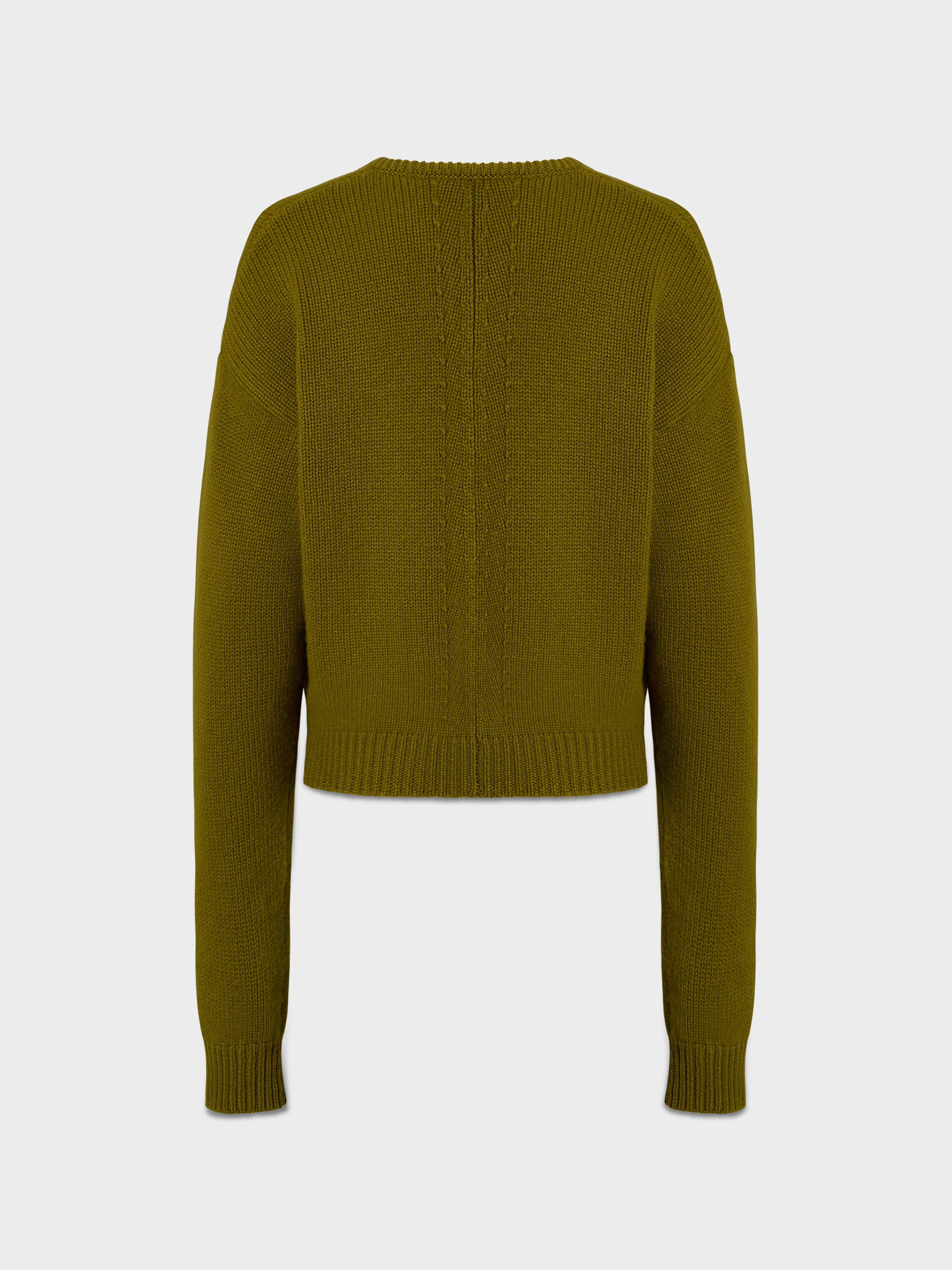 AFLALO Oraya Sweater in Cashmere – Verdune - Ghost Back