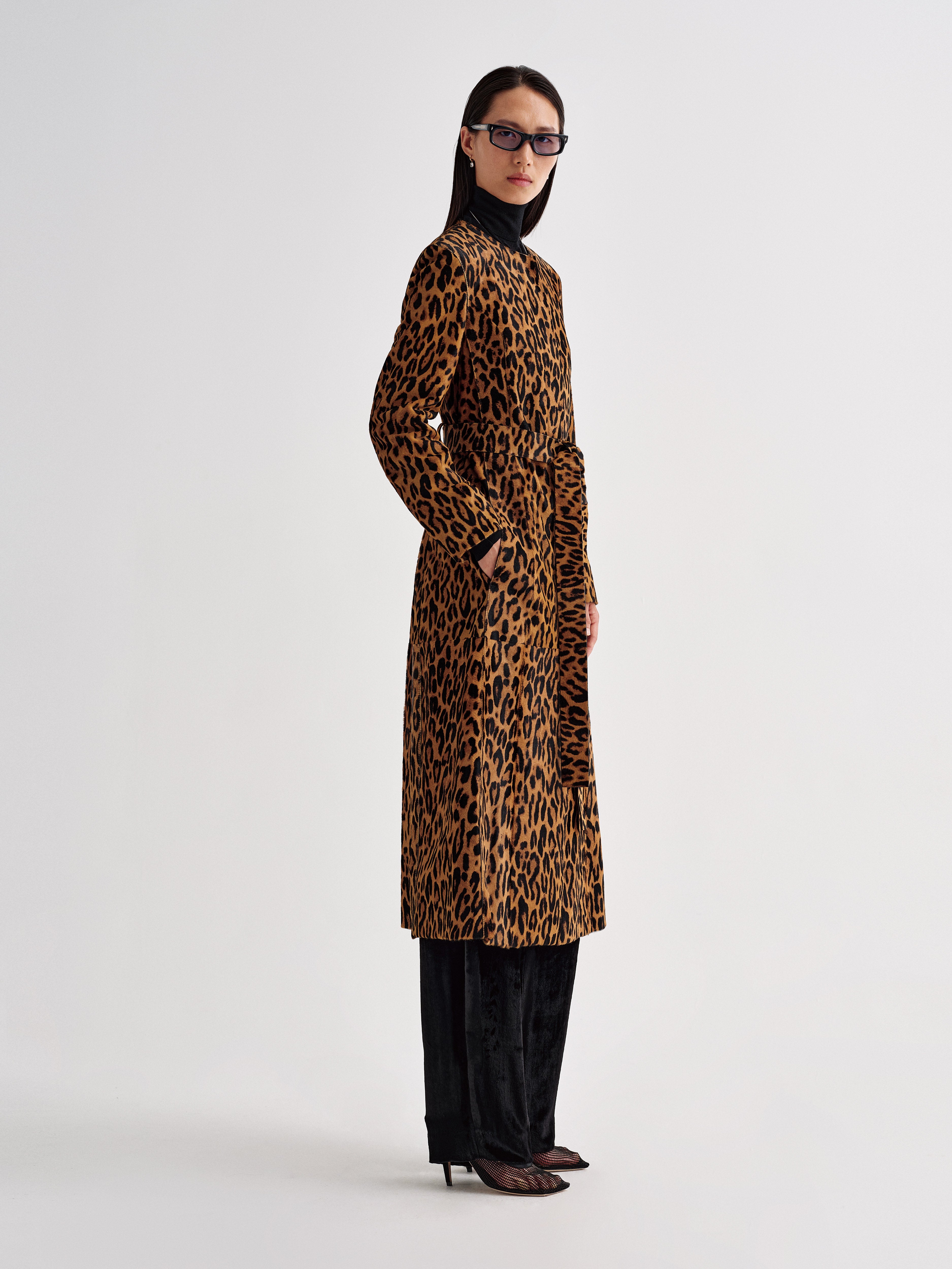 Affine Coat in Ponyhair