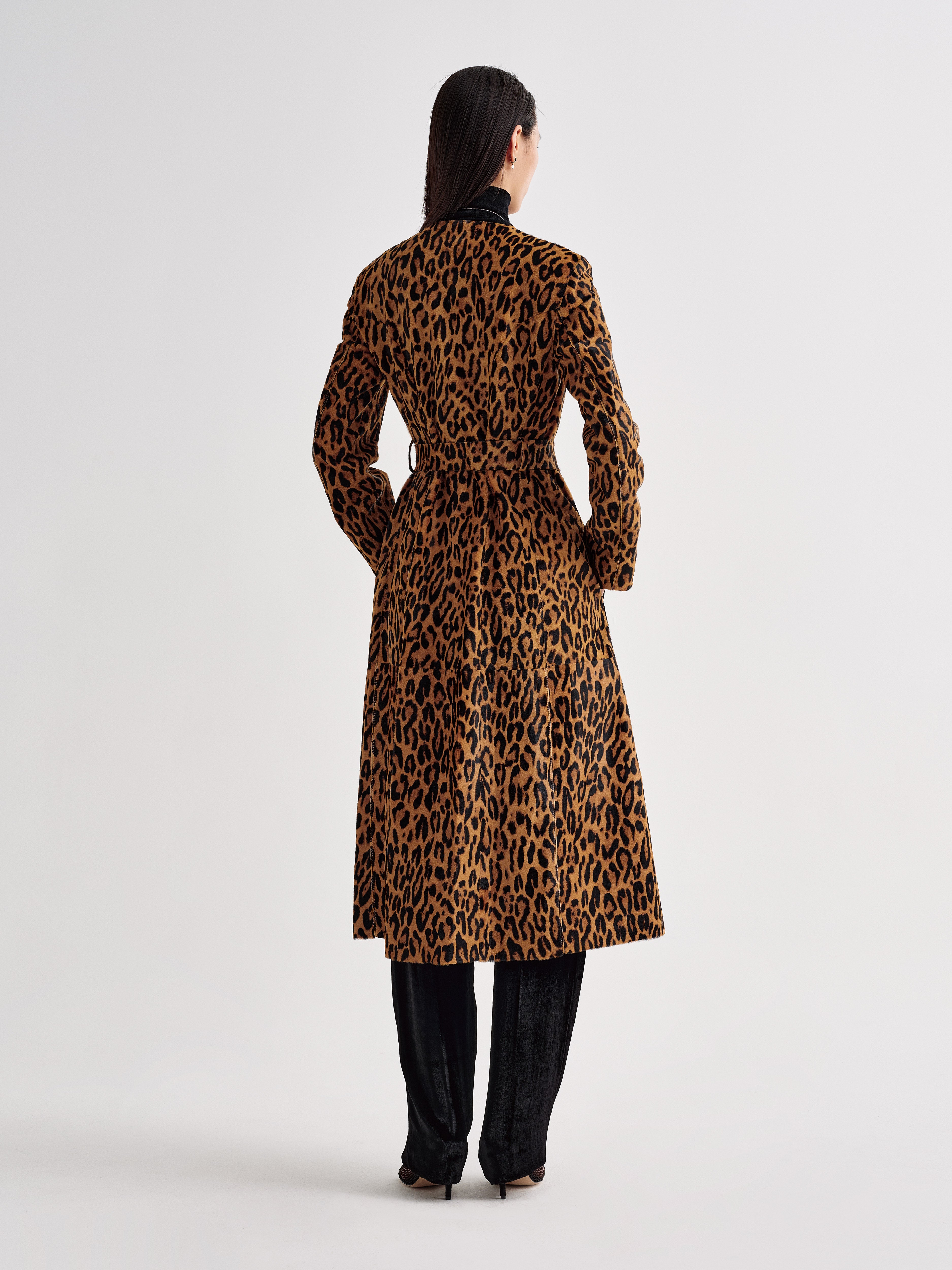 Affine Coat in Ponyhair