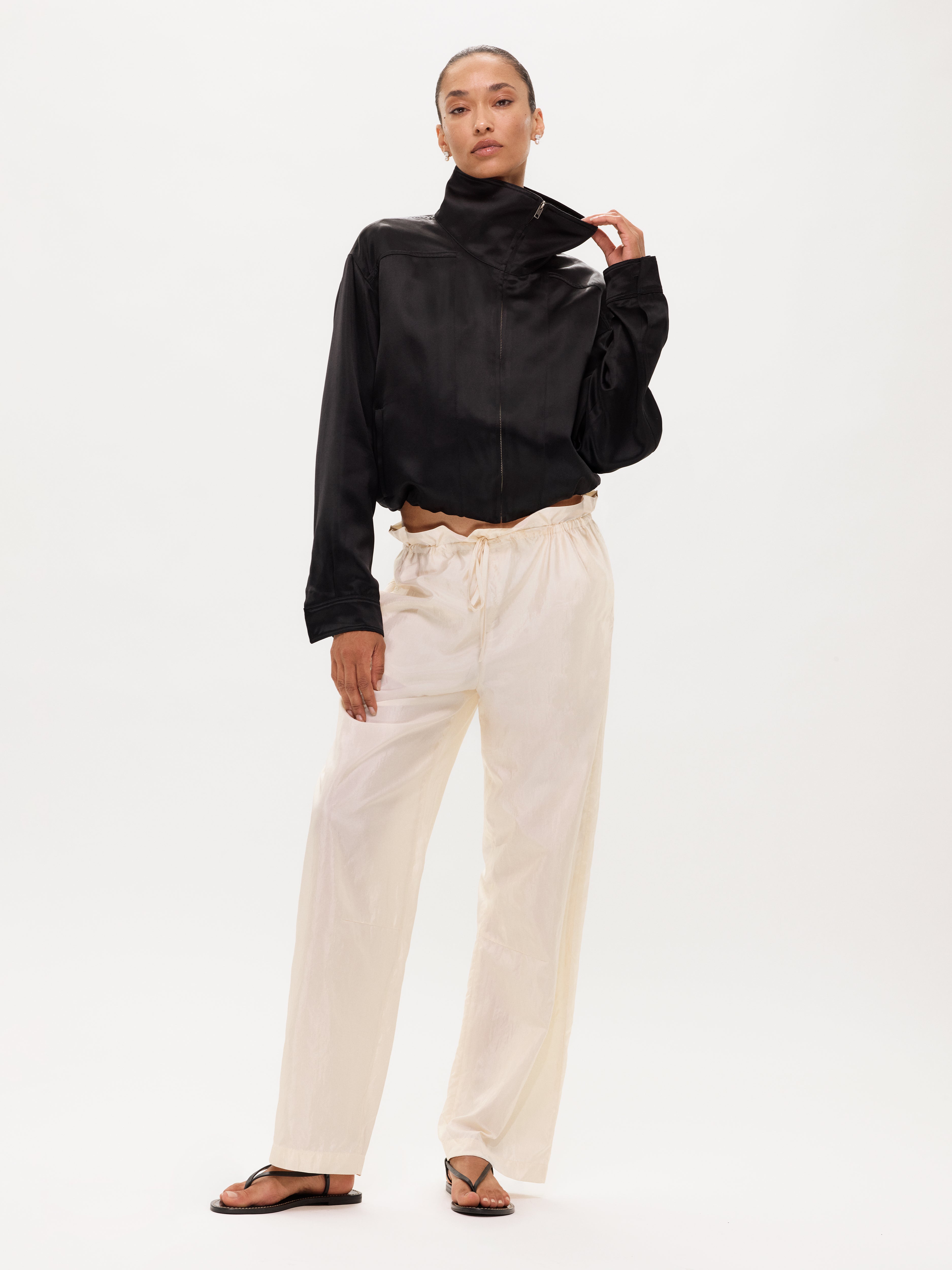 Audra Jacket in Viscose Silk