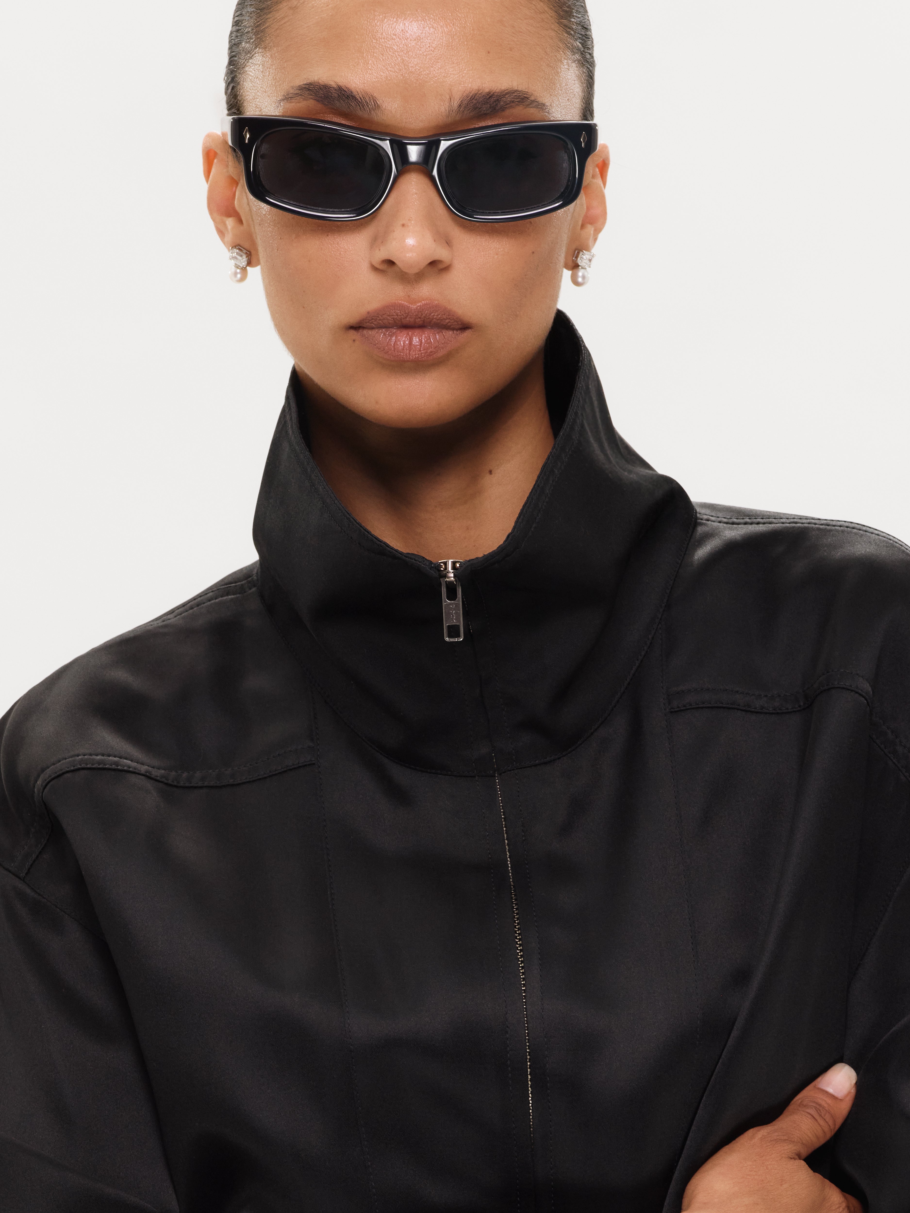 Audra Jacket in Viscose Silk