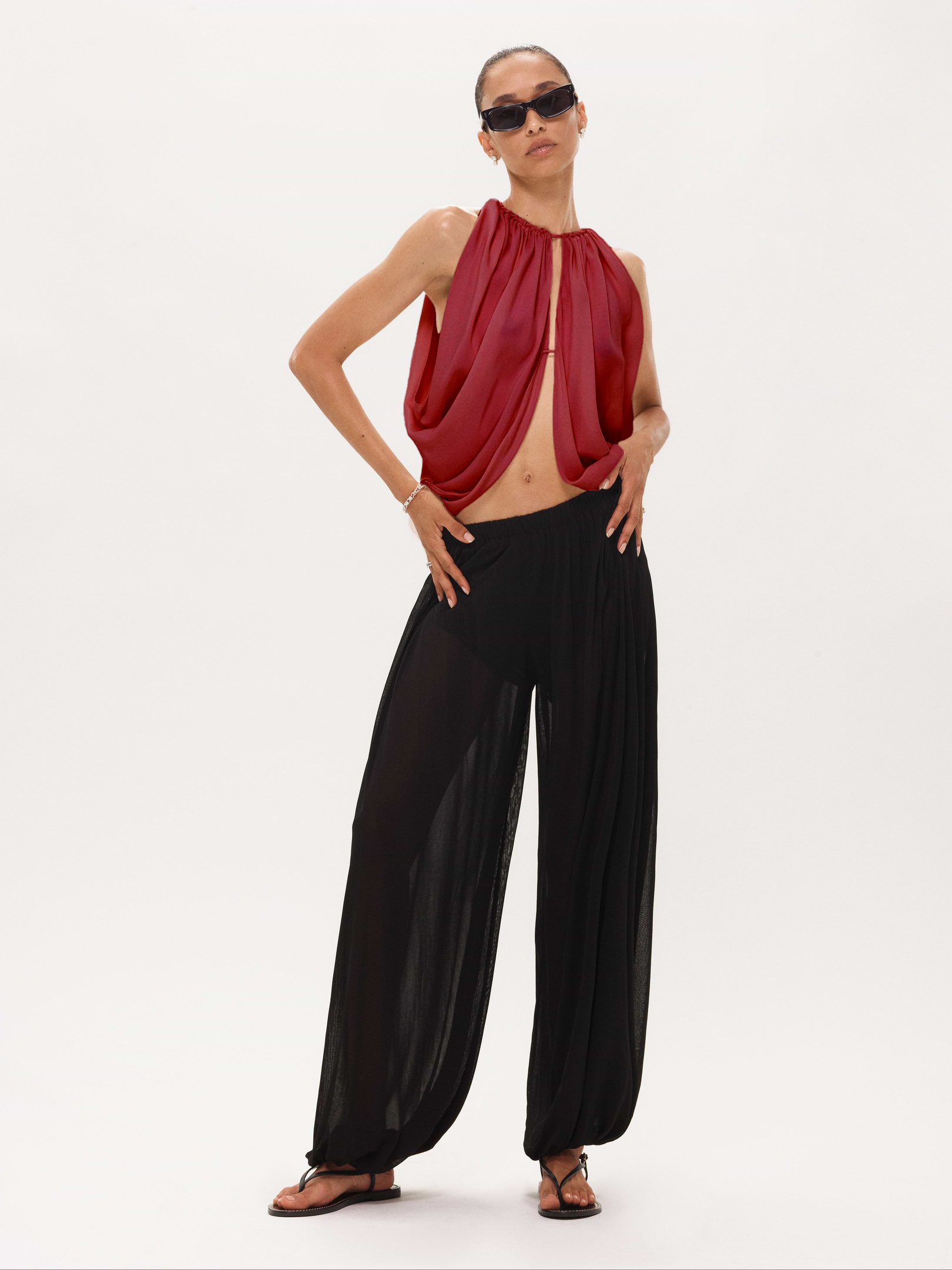 Reysa Top in Silk