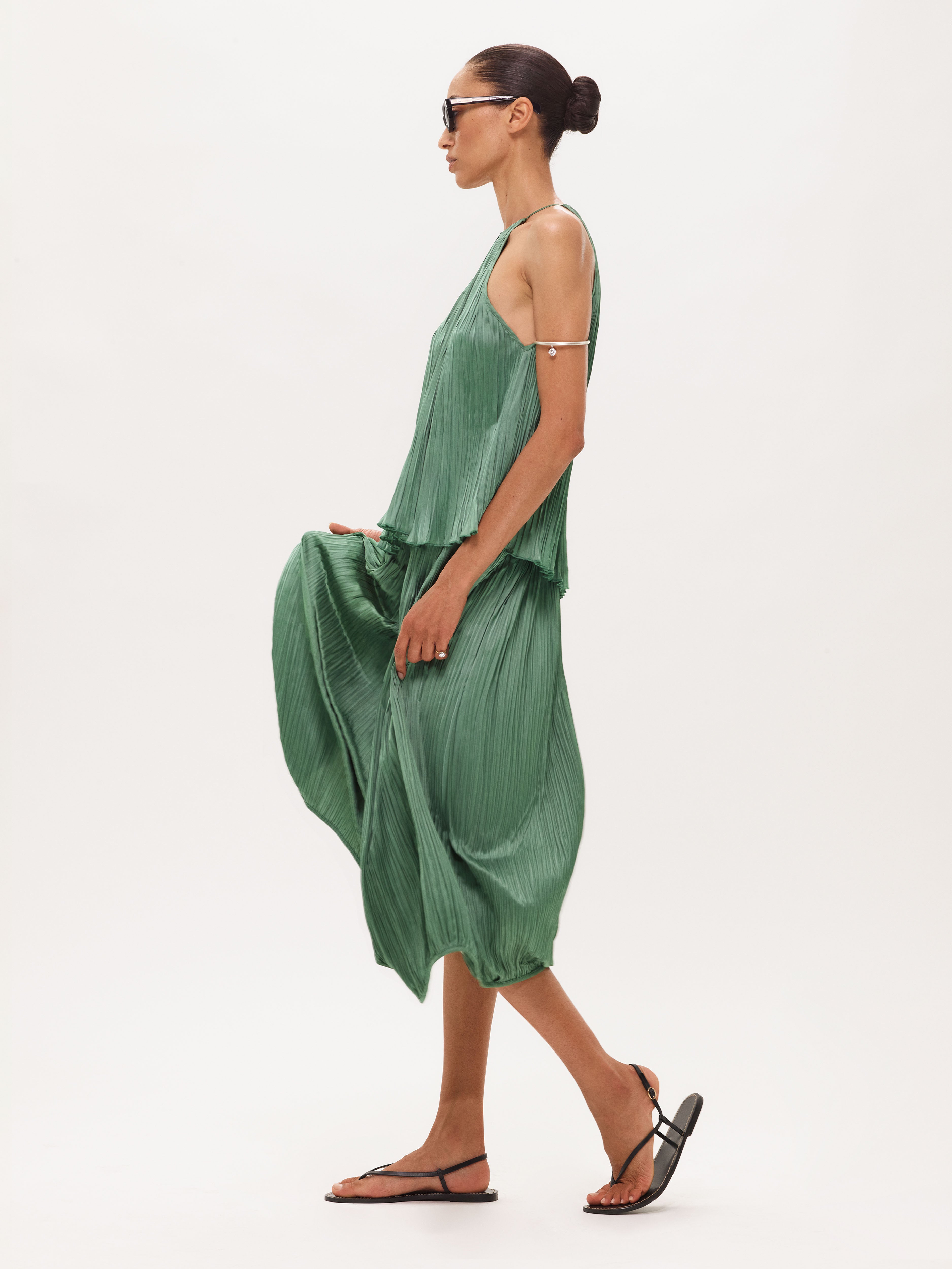 Tibet Top in Plissé