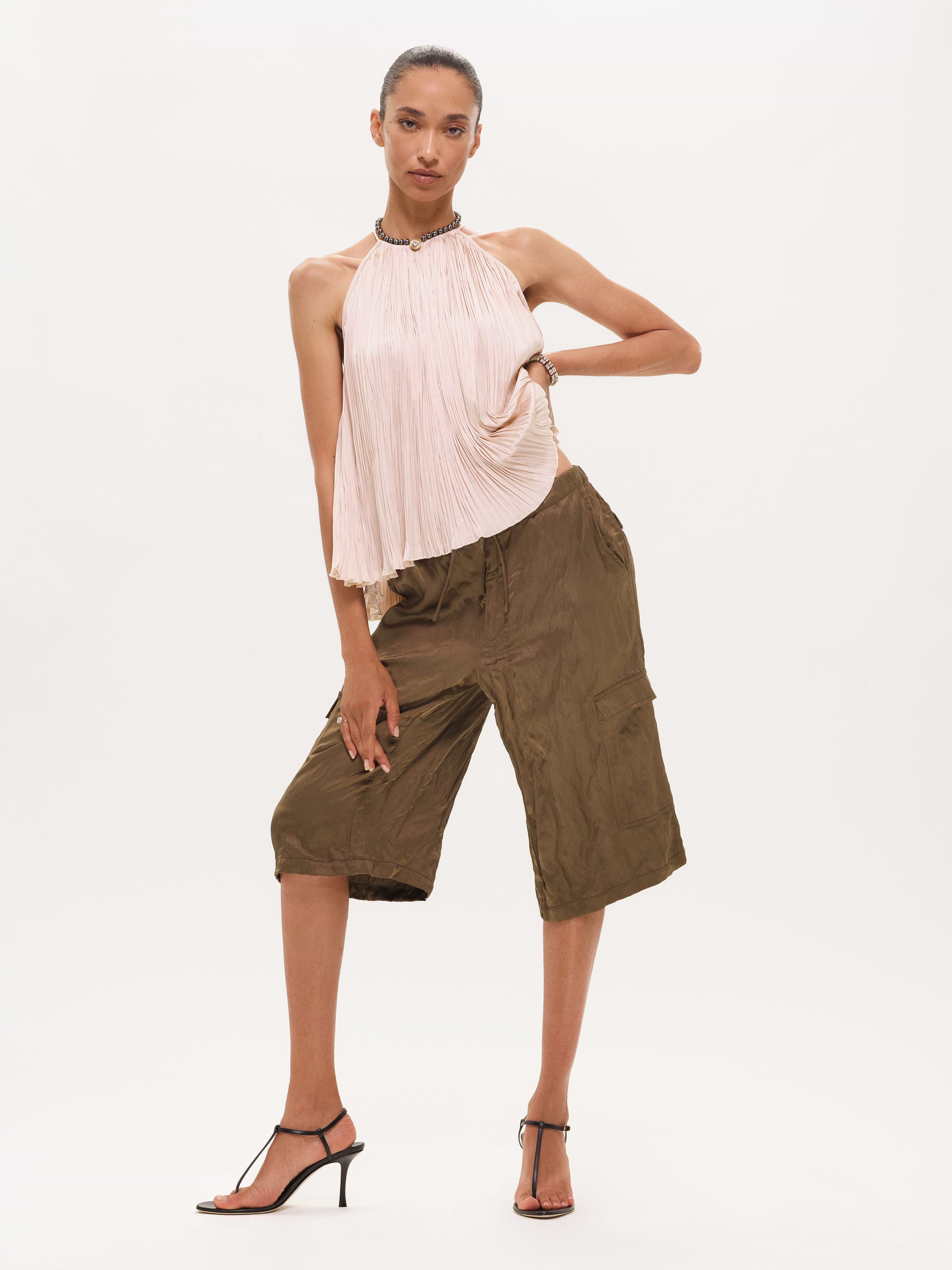 Tibet Top in Plissé