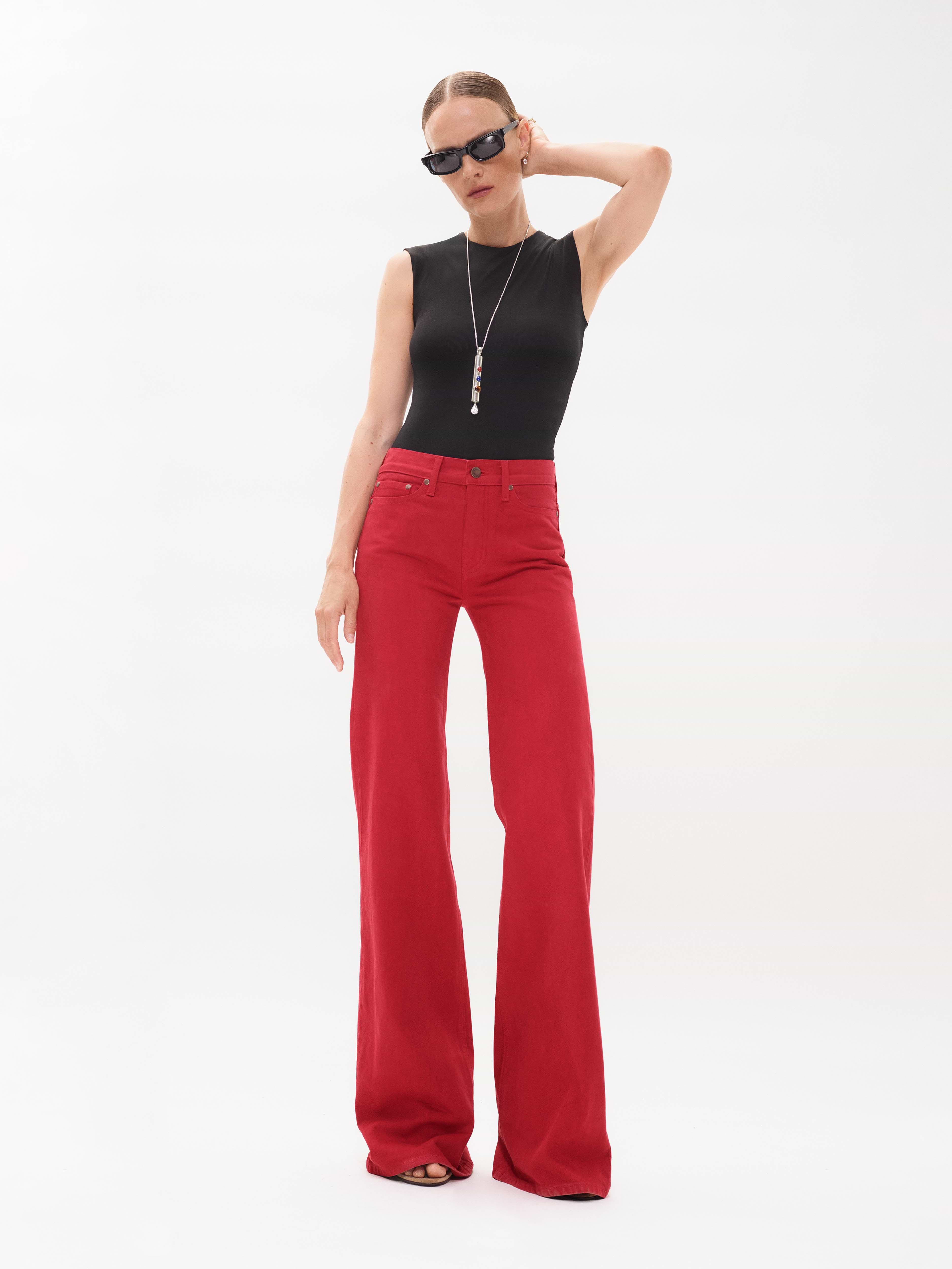Collins Jean in Rigid Denim
