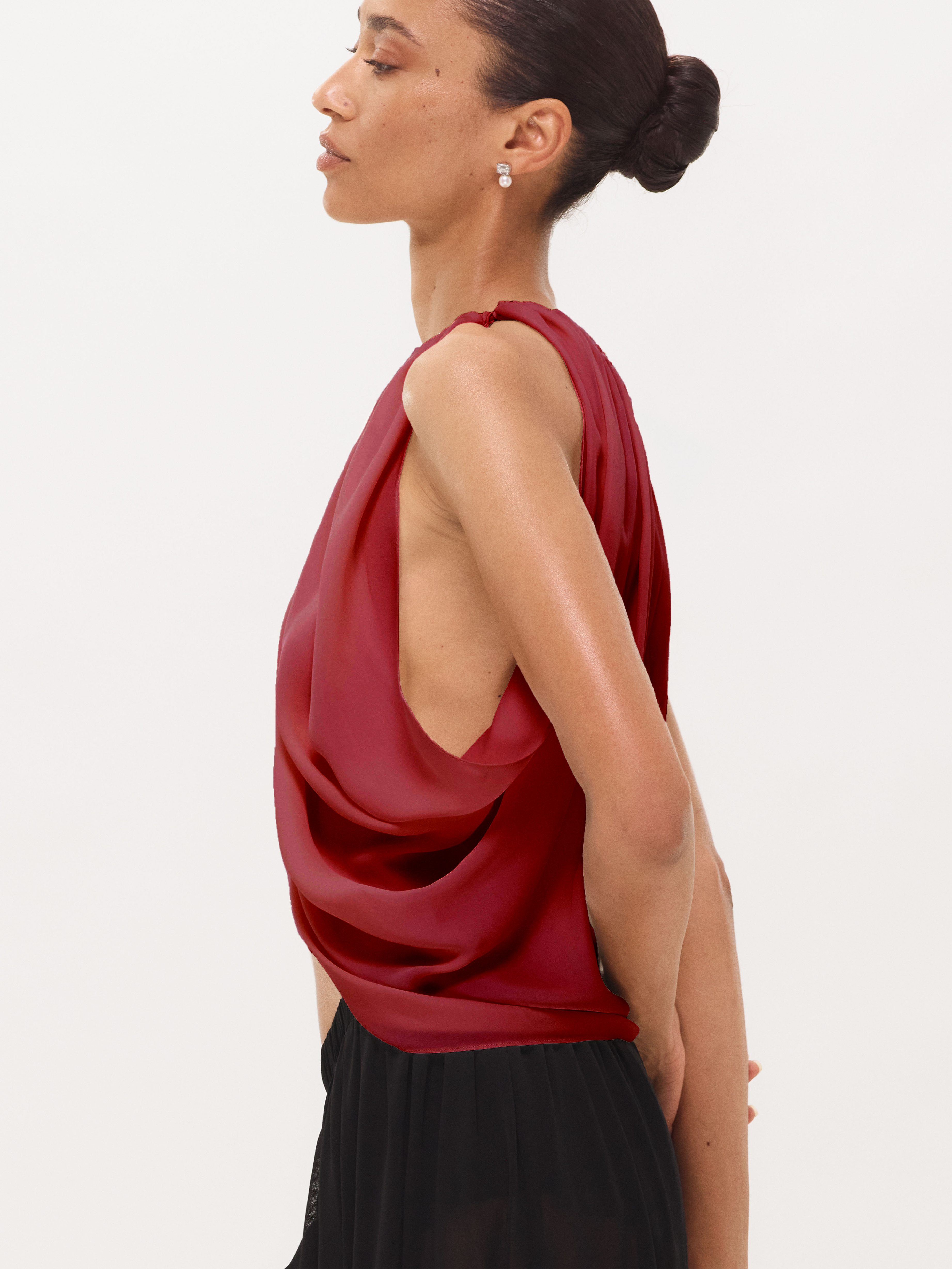 Reysa Top in Silk
