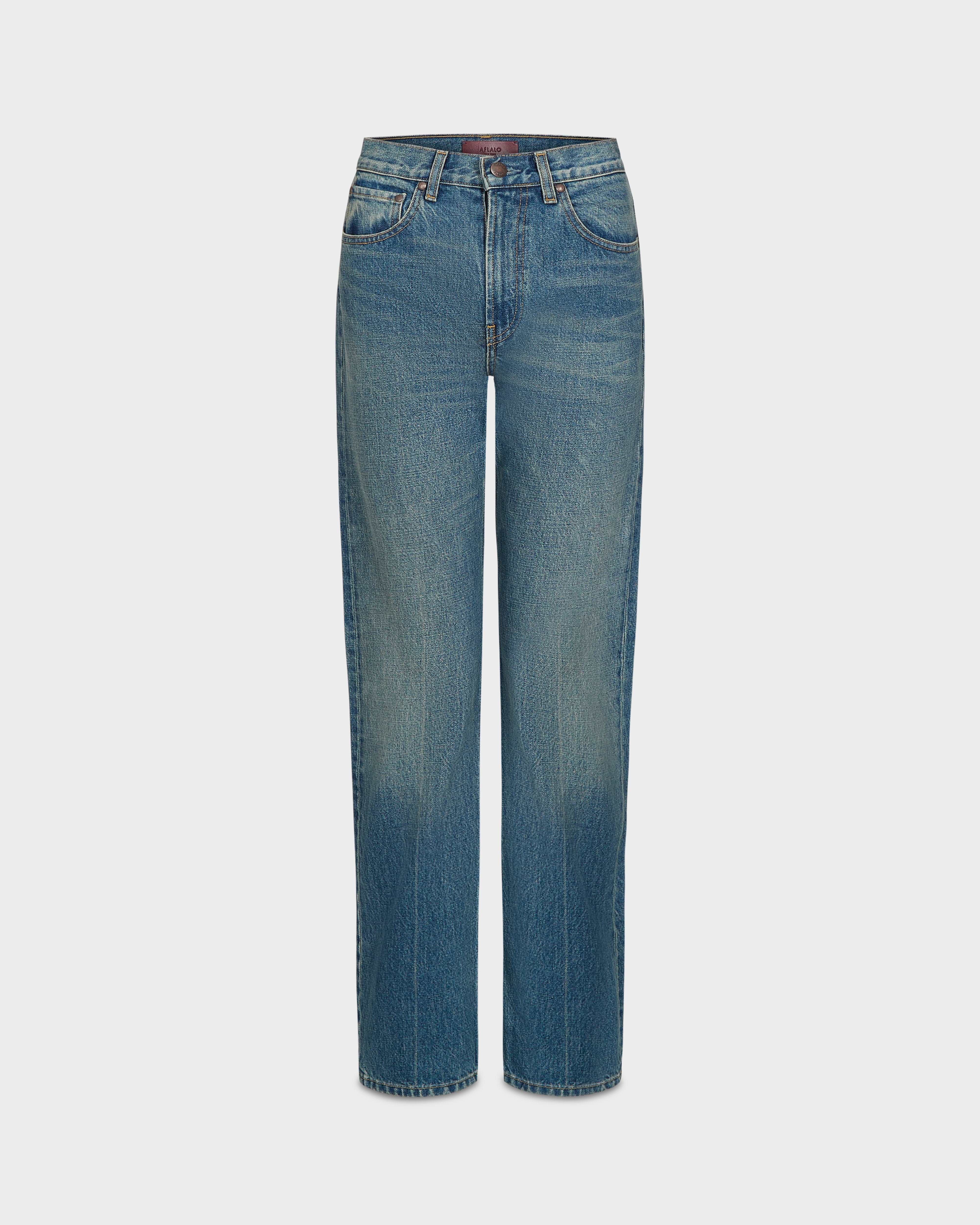 Huxley Jean in Rigid Denim