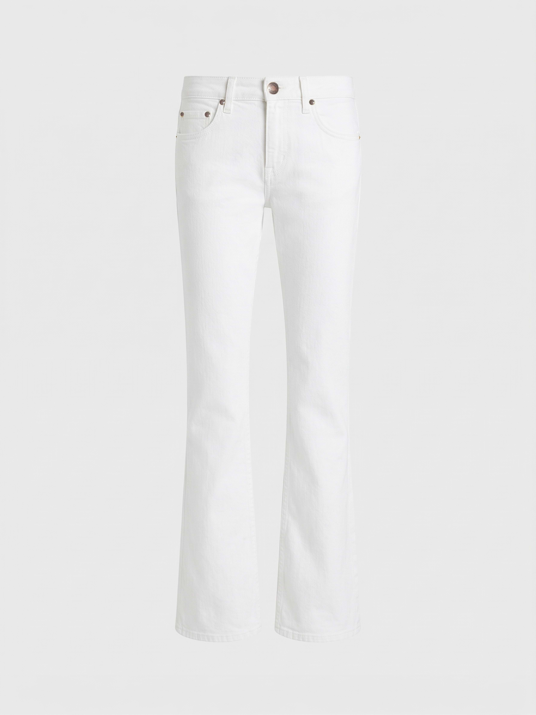 AFLALO Leary Jean – Marshmallow Rigid Denim - Ghost Front