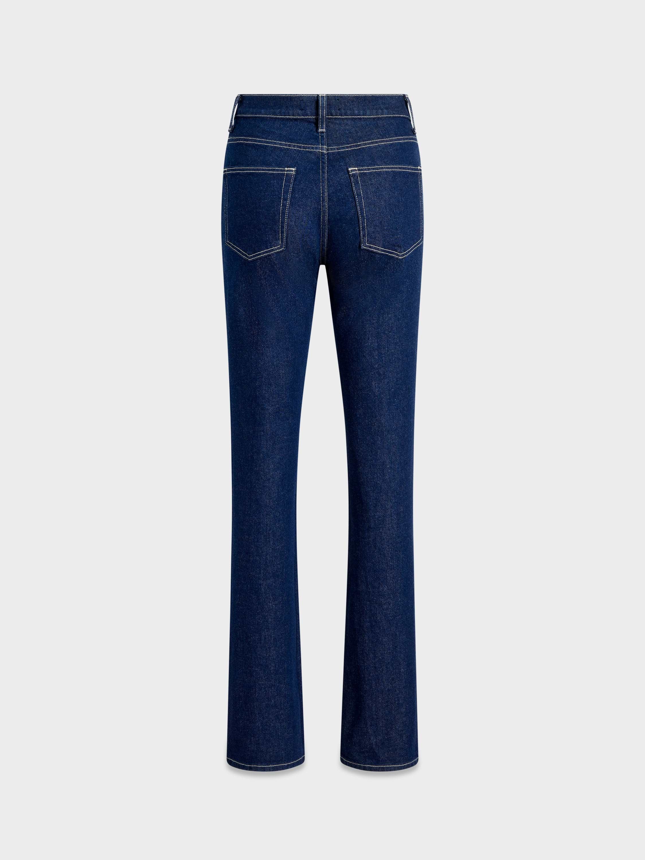 AFLALO Miller Jean – Deep Rinse Stretch Denim - Ghost Back