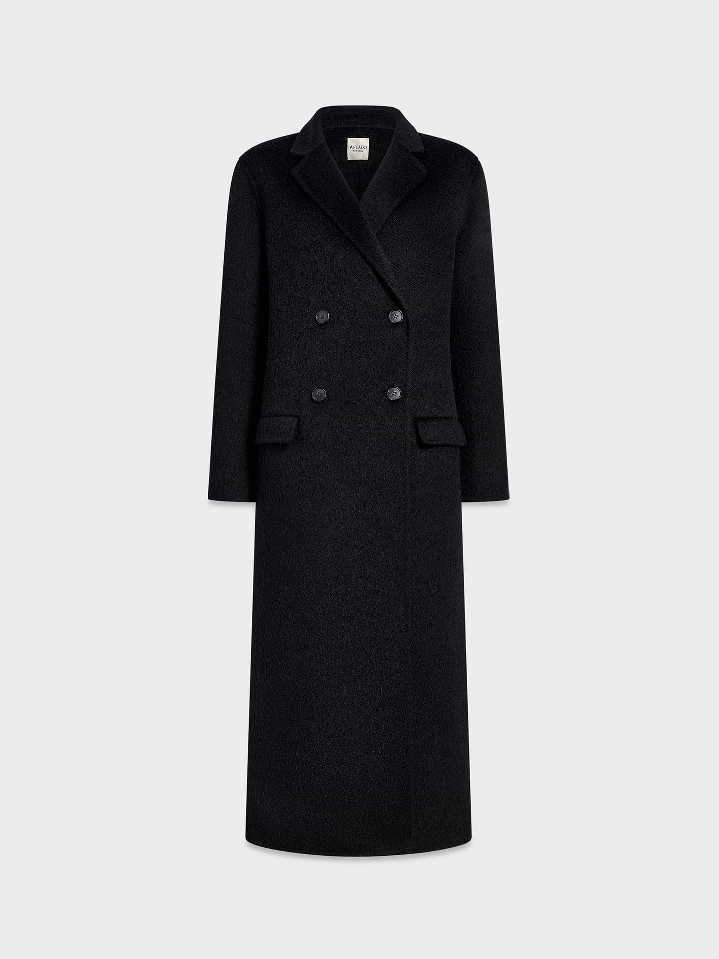 Velmira Coat in Wool Alpaca - AFLALO