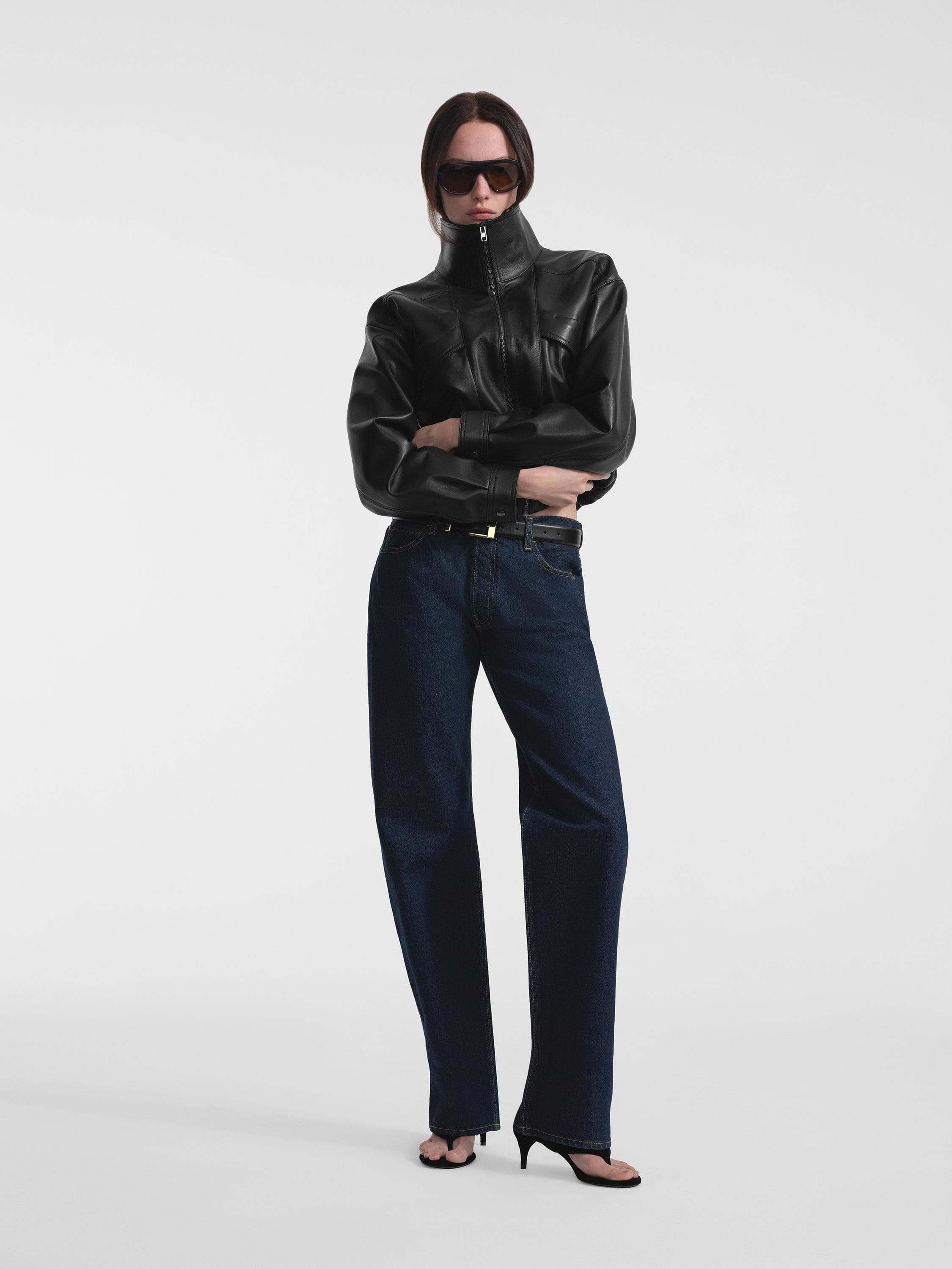 AFLALO Verne Jean – Nihon Rinse Rigid Denim - Model Front 2