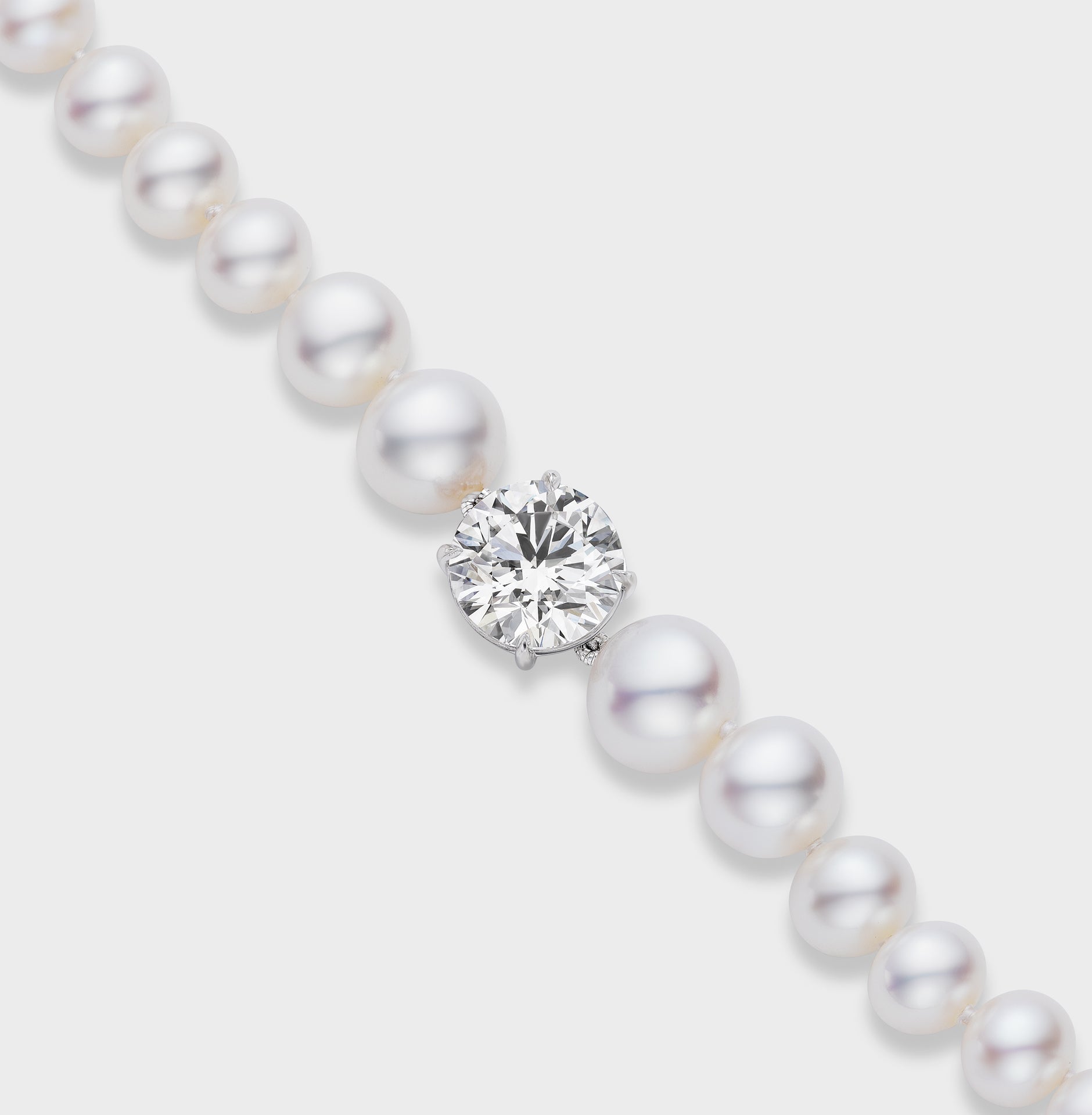 AFLALO Oracle Bracelet in White Gold - Ghost Unclasped Front