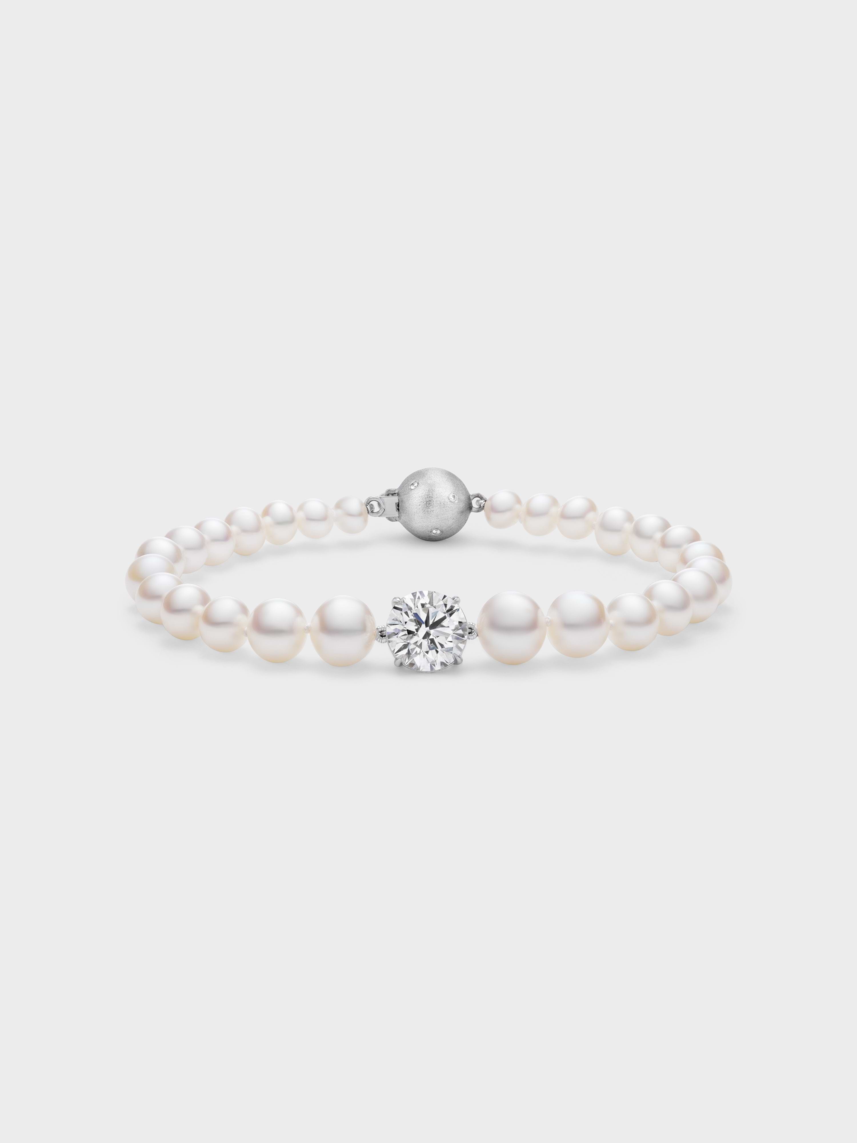 Oracle Bracelet in White Gold