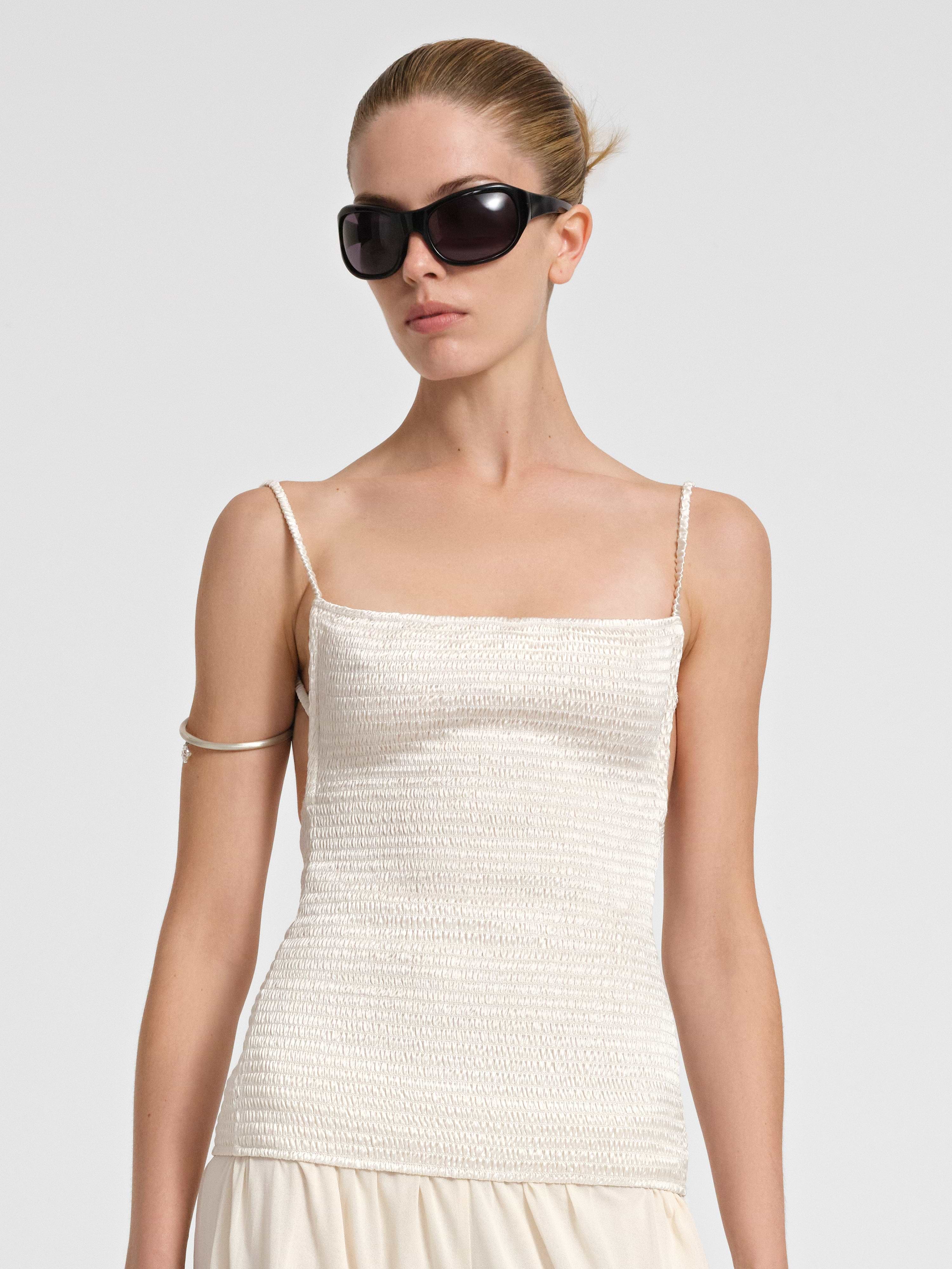 Ruvina Top in Silk