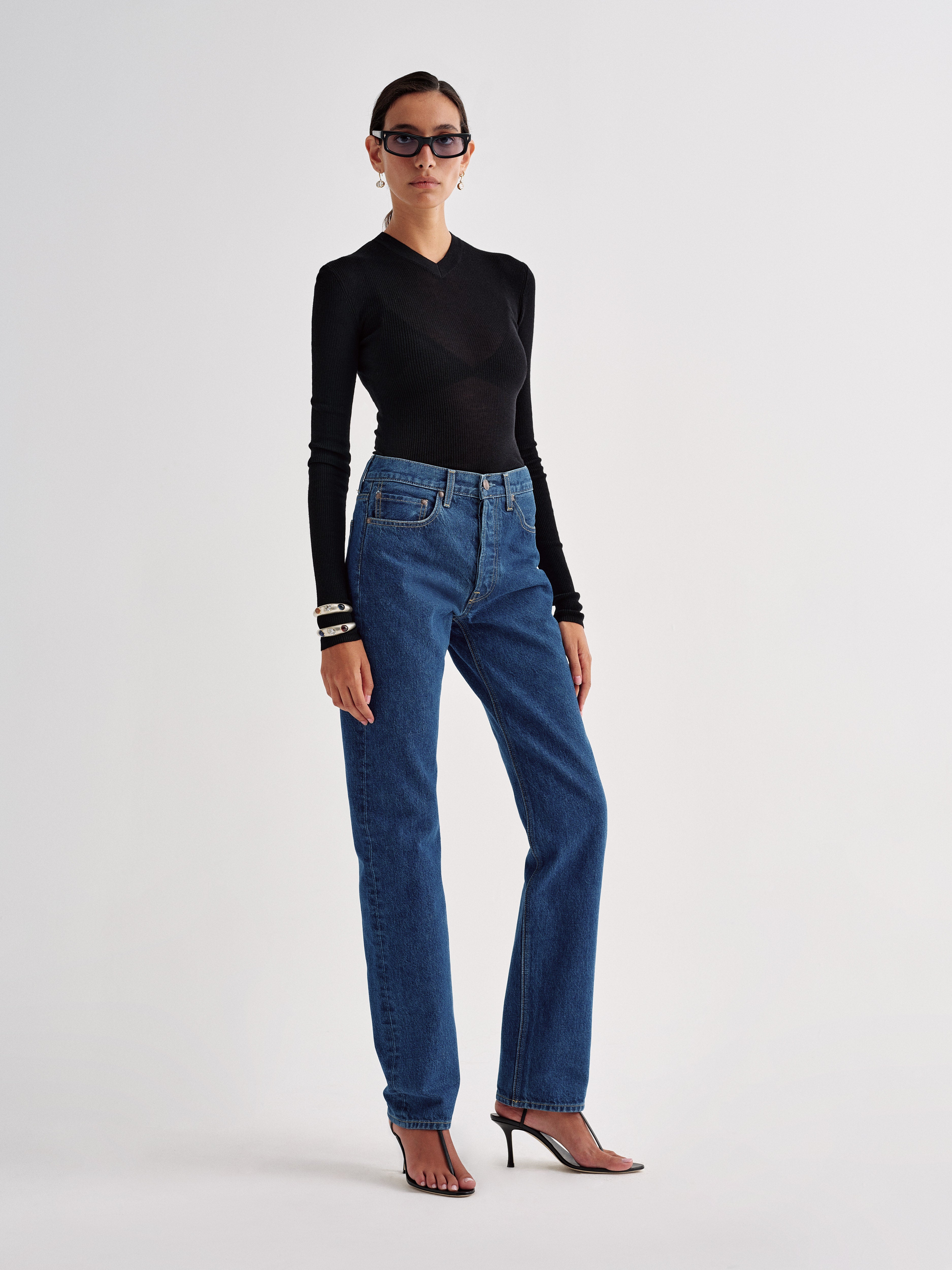 Orwell Jean in Rigid Denim