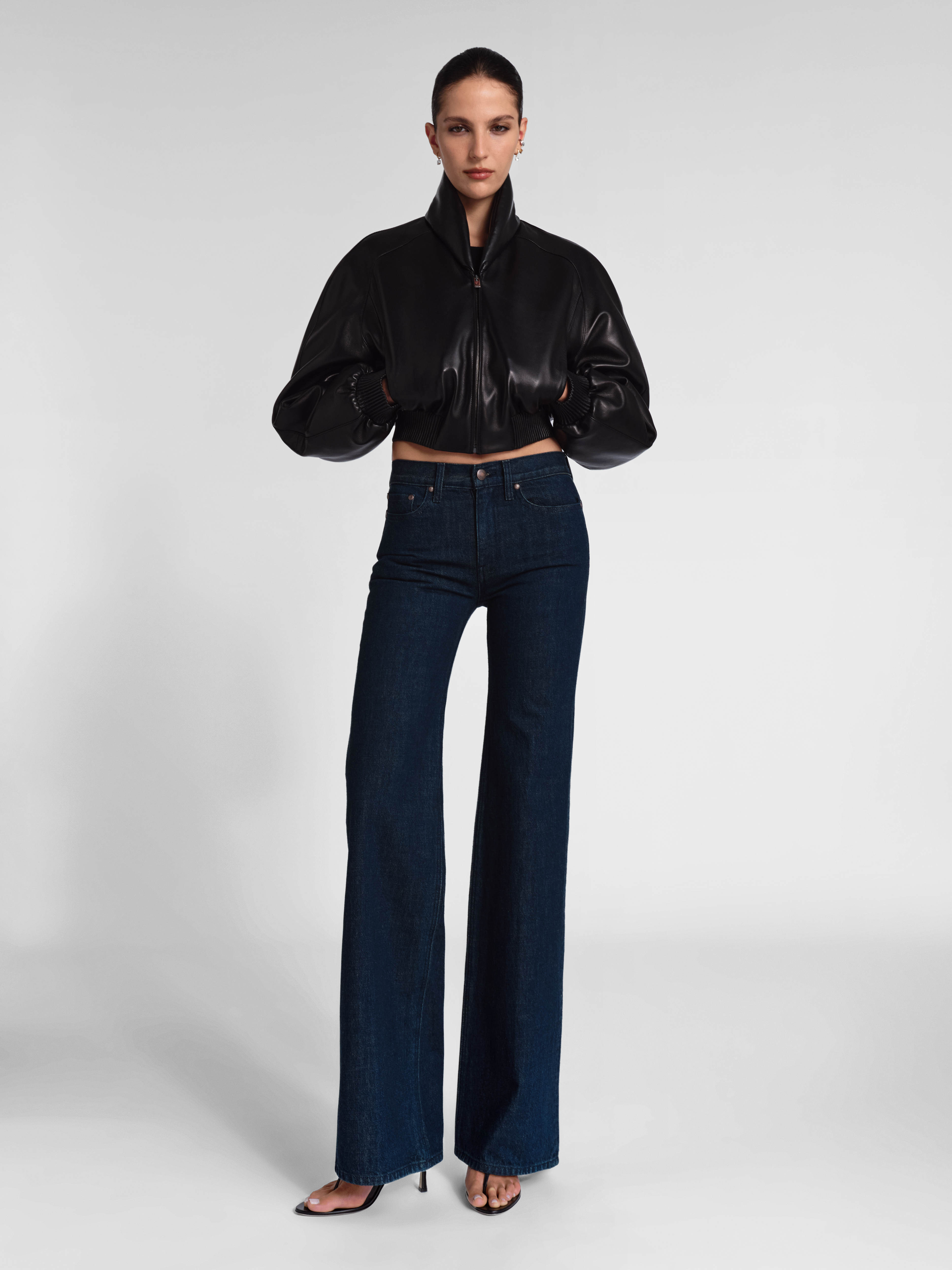 Collins Jean in Rigid Denim