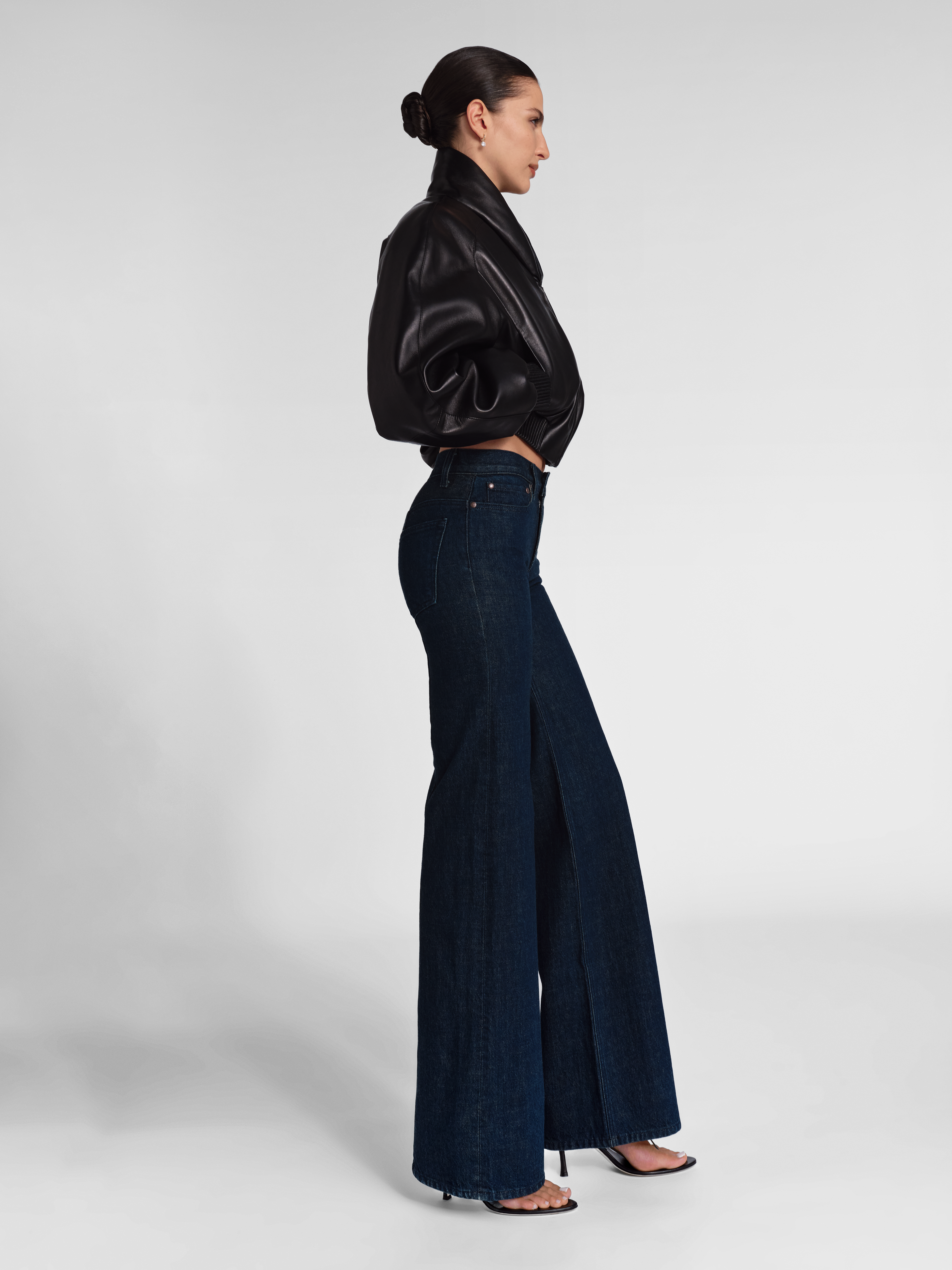 Collins Jean in Rigid Denim