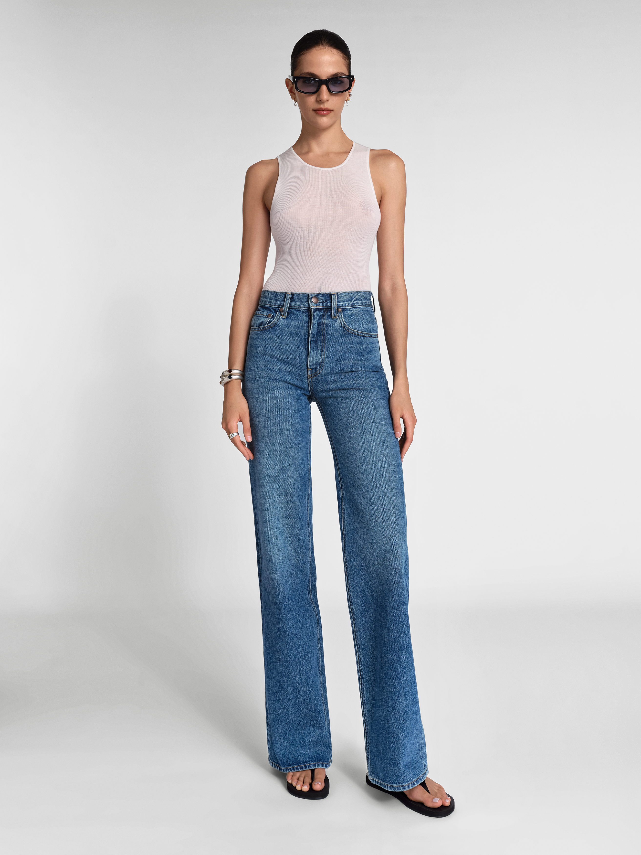 Hardy Jean in Rigid Denim