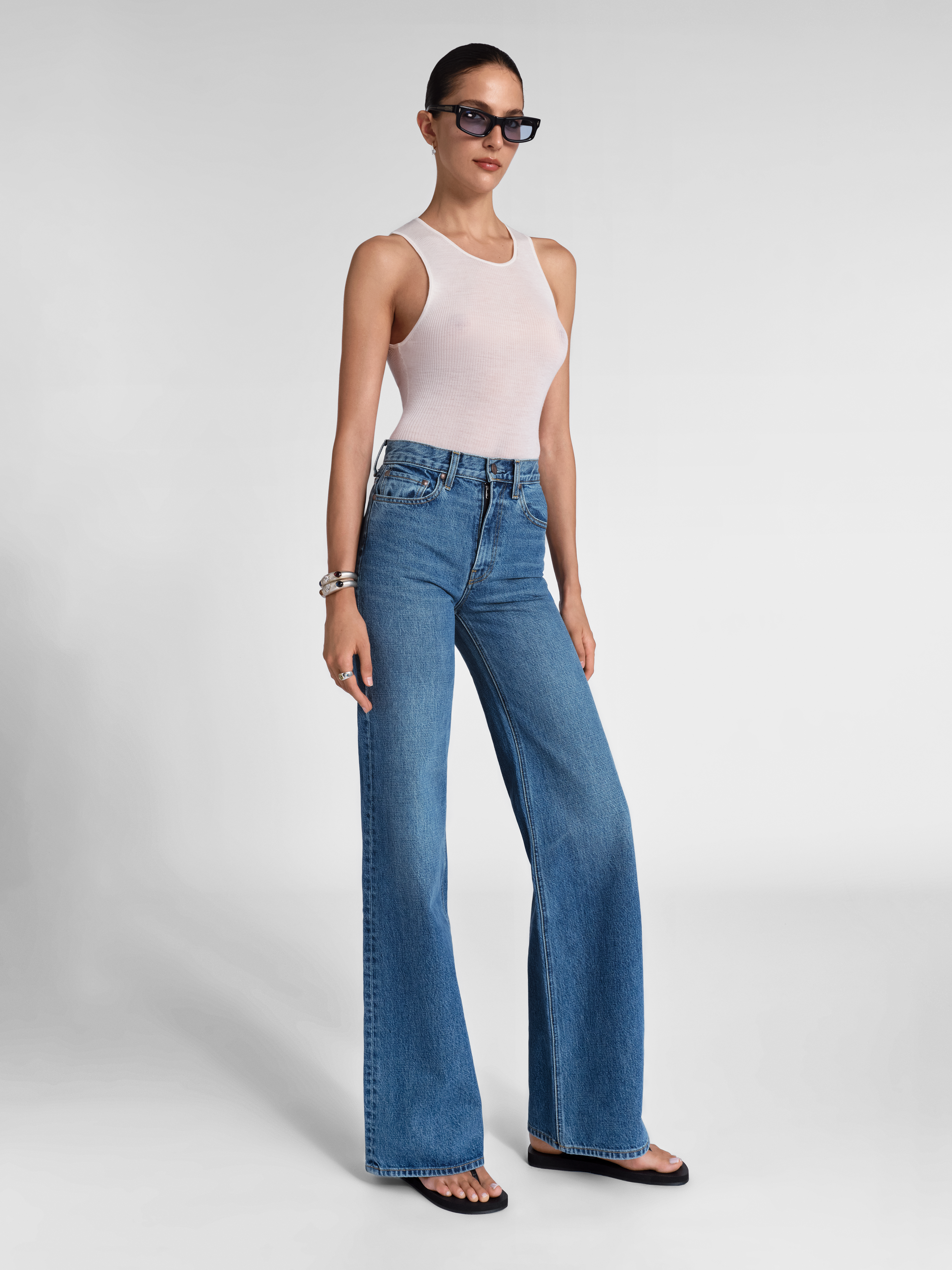 Hardy Jean in Rigid Denim