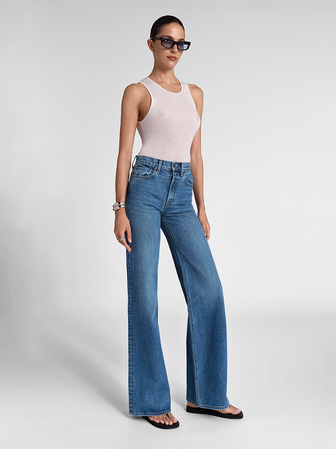 Hardy Jean in Rigid Denim