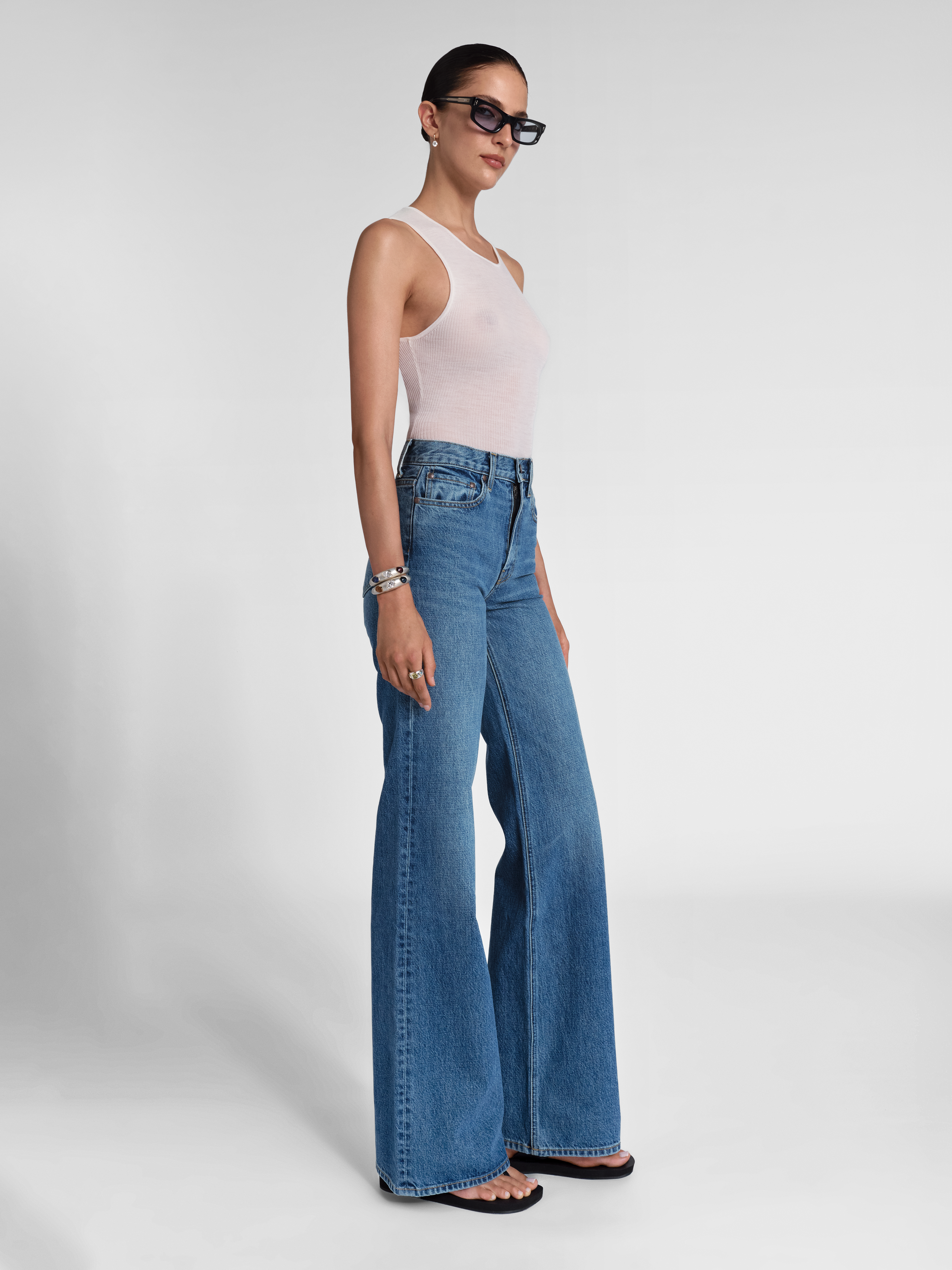 Hardy Jean in Rigid Denim