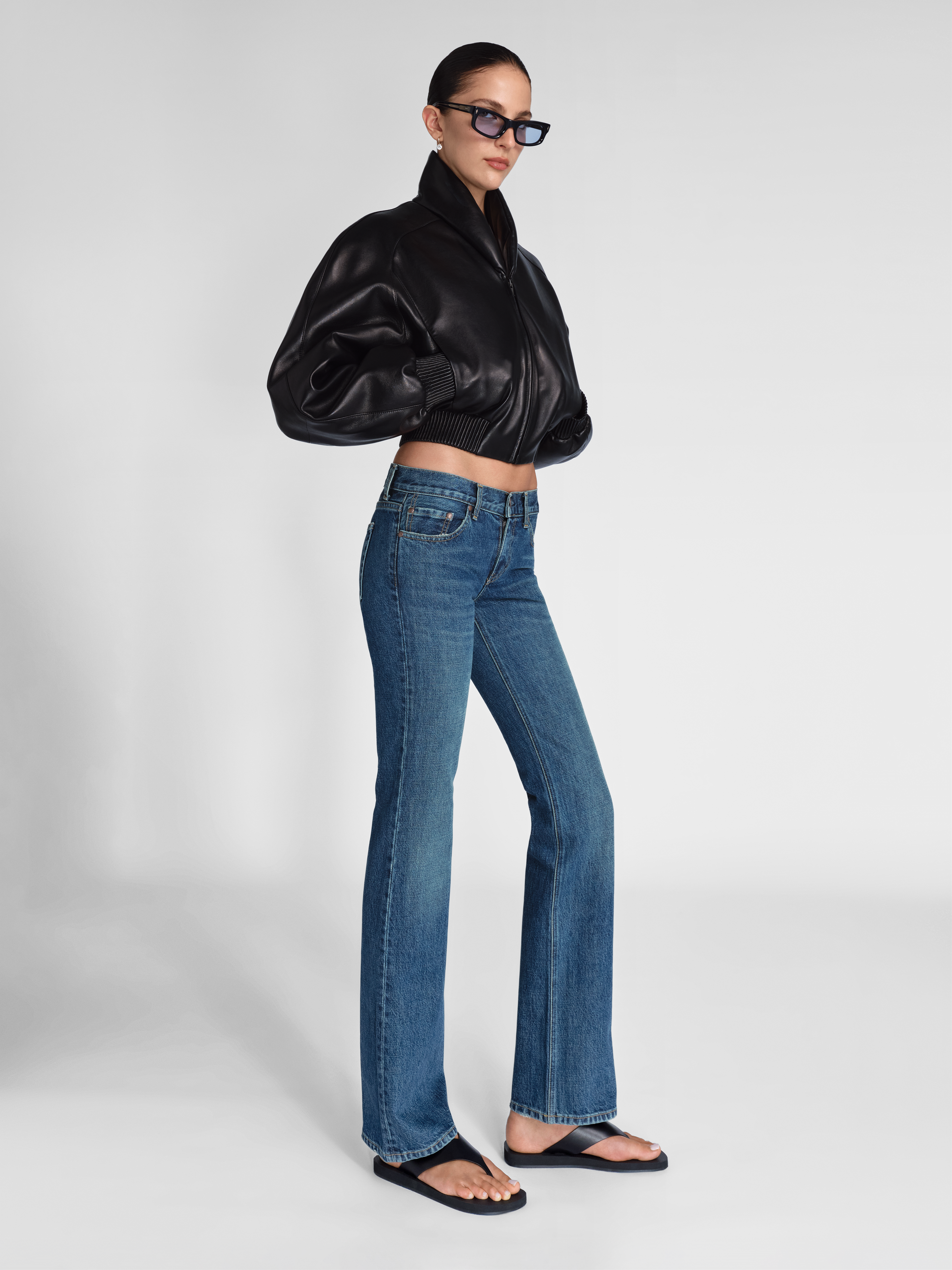 Leary Jean in Rigid Denim