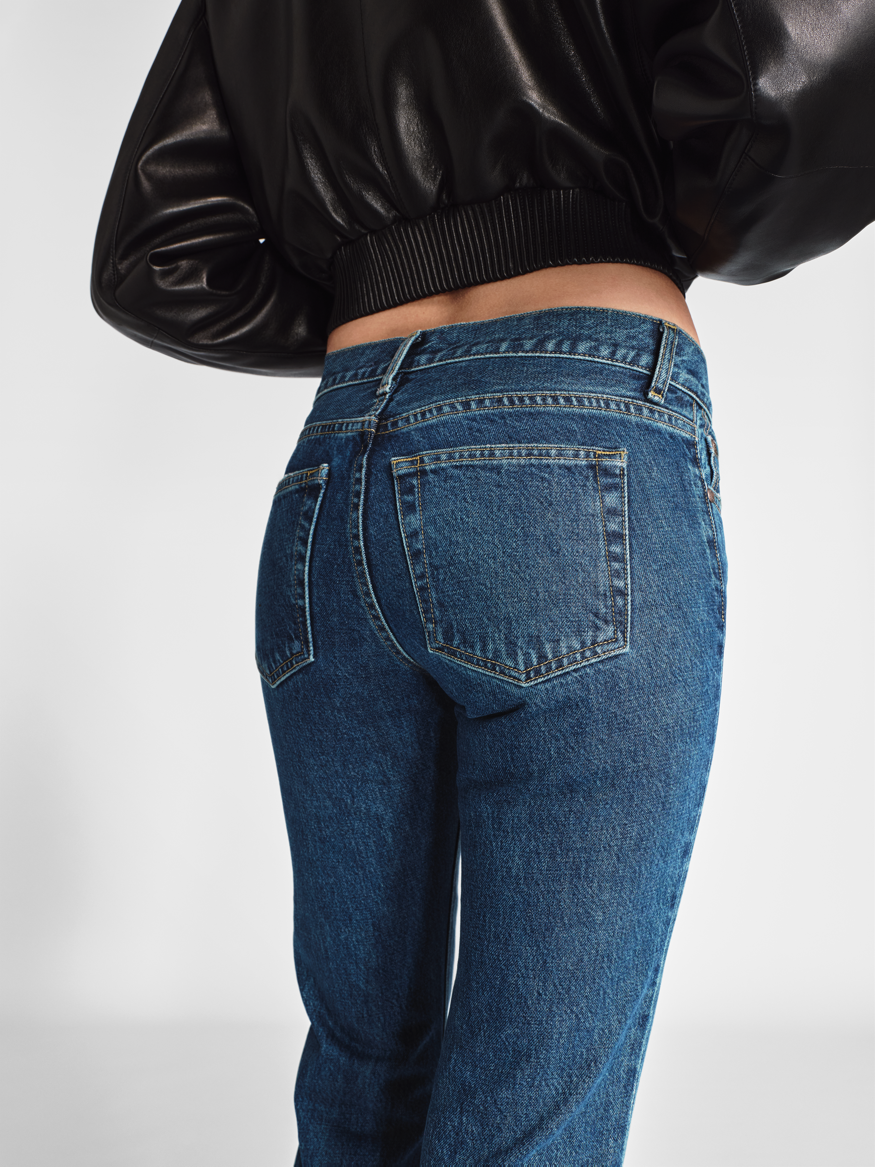 Leary Jean in Rigid Denim