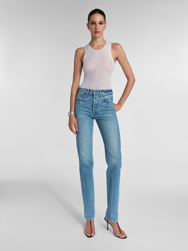 Orwell Jean in Rigid Denim
