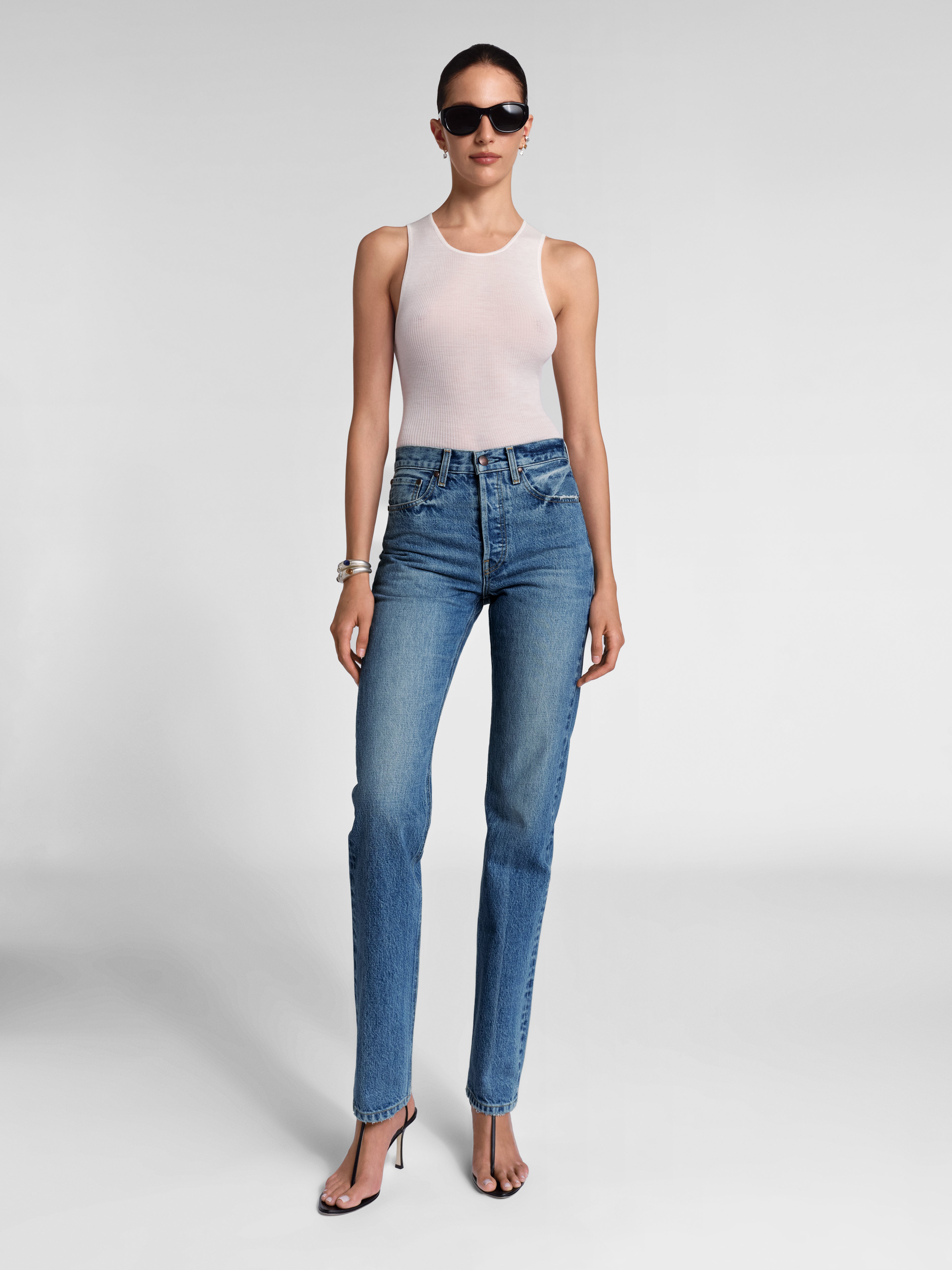 Orwell Jean in Rigid Denim