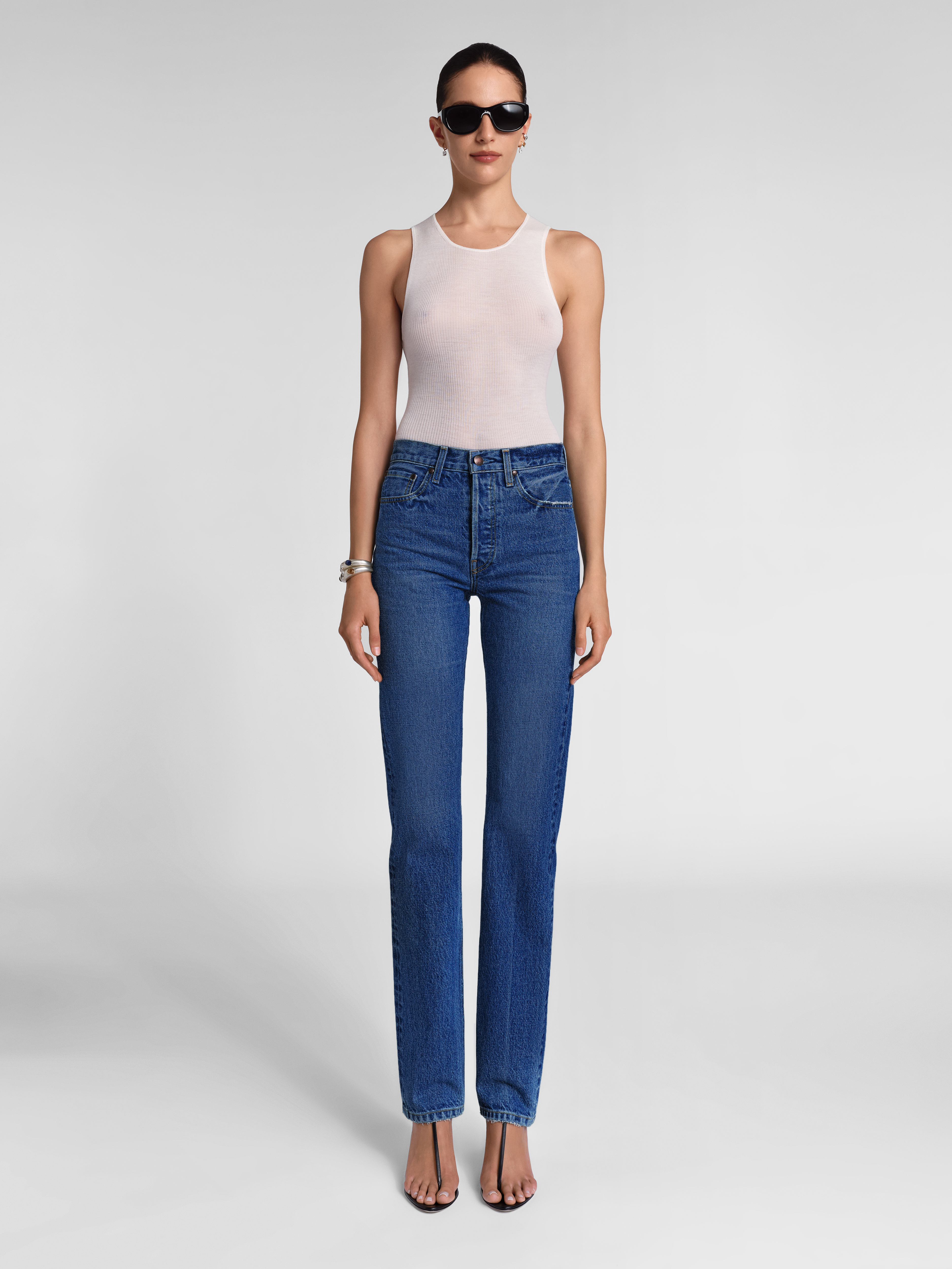 Orwell Jean in Rigid Denim